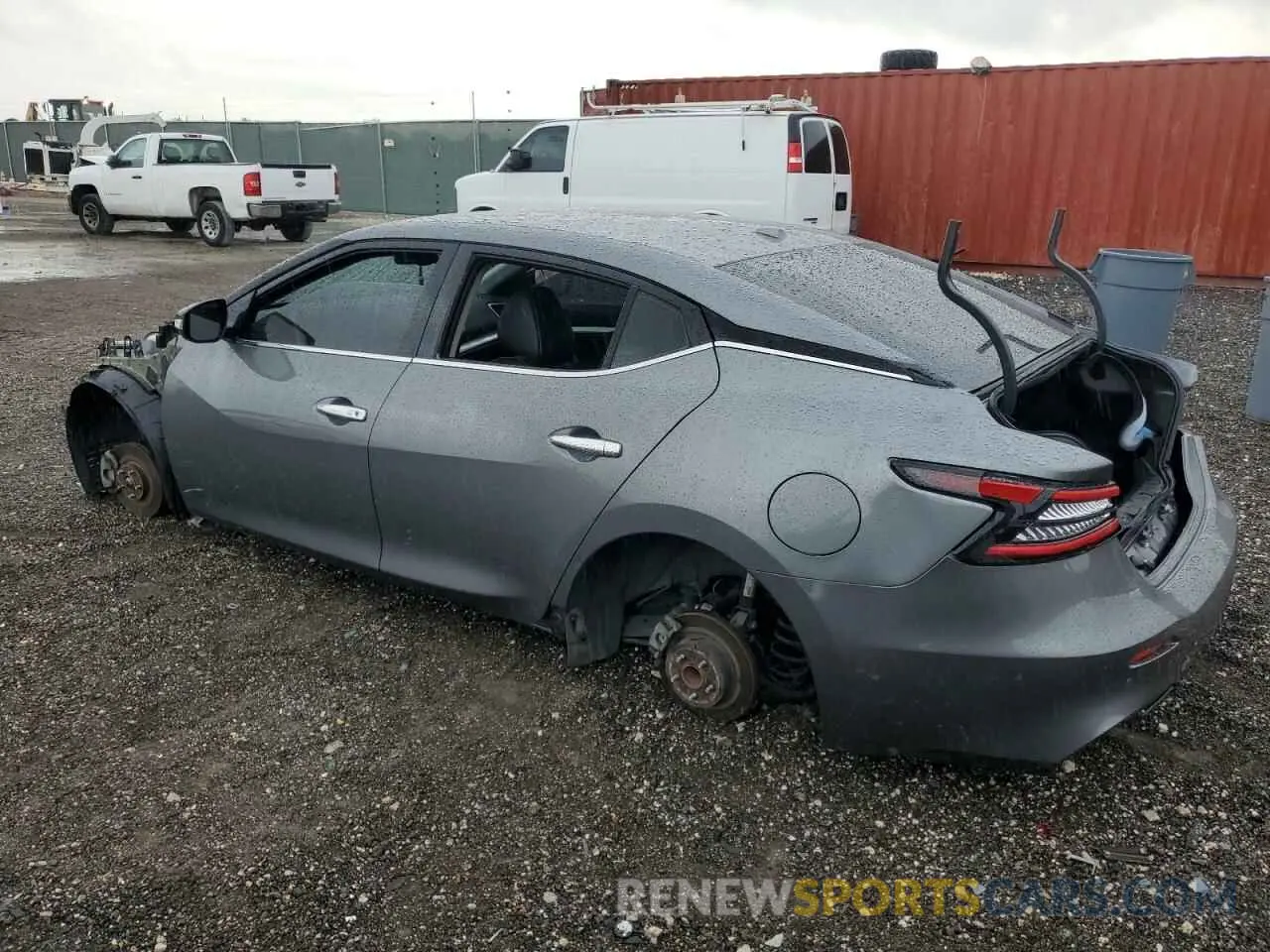 2 fotografías del automóvil dañado 1N4AA6CV9LC364275 NISSAN MAXIMA 2020