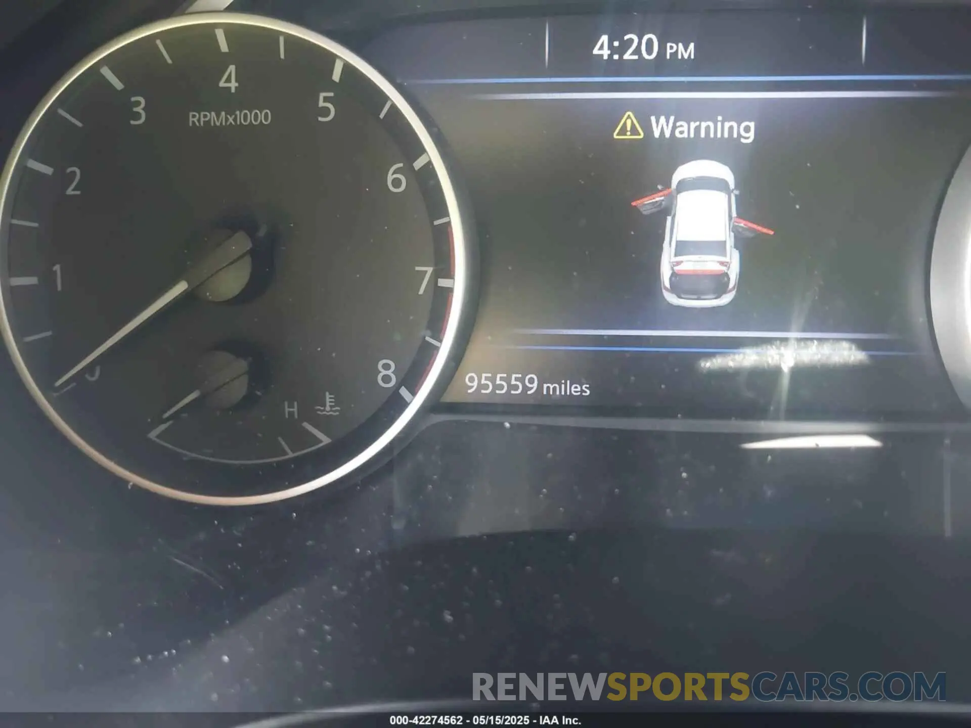 15 fotografías del automóvil dañado 1N4AA6CV9LC372859 NISSAN MAXIMA 2020