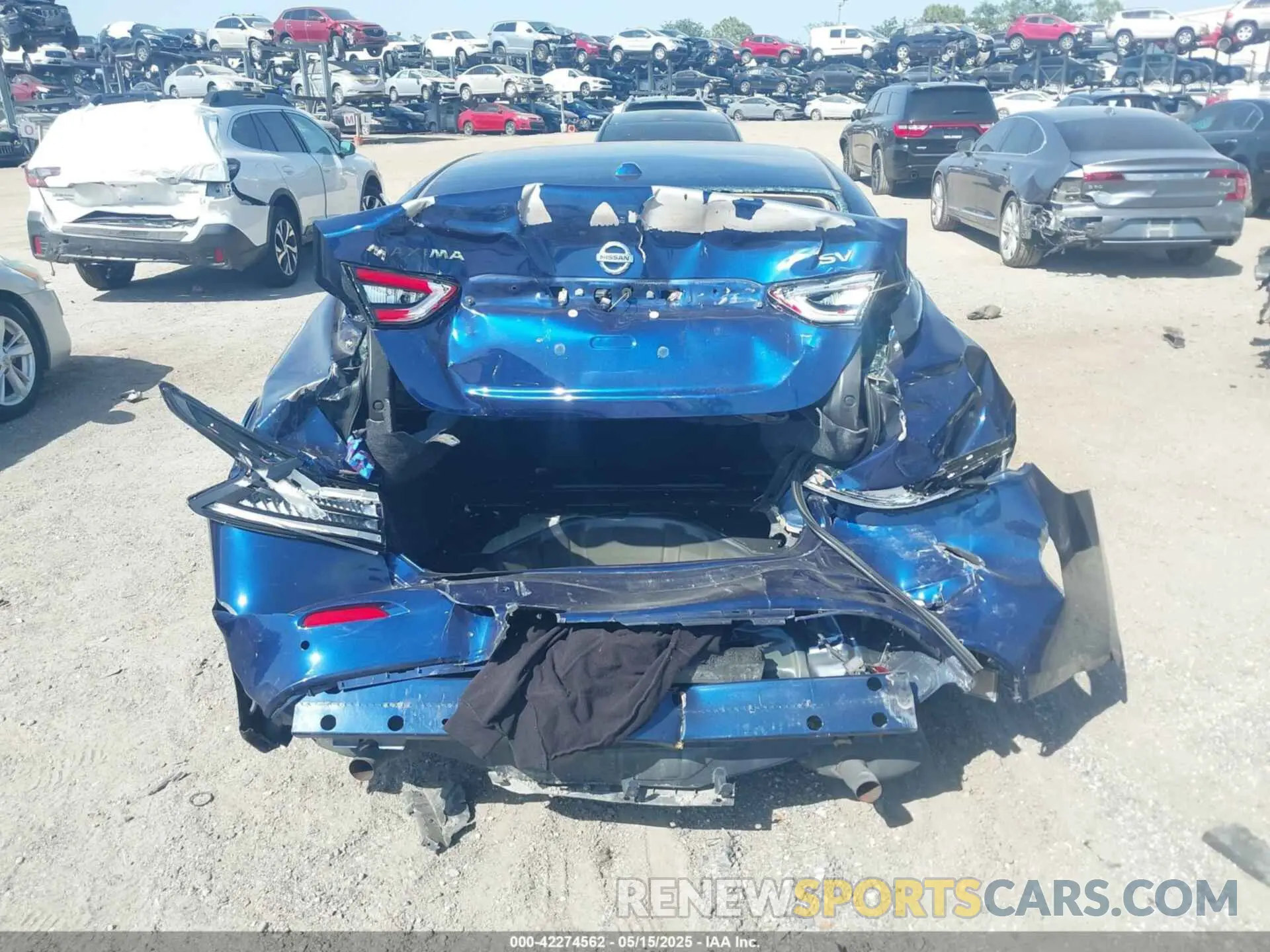 16 fotografías del automóvil dañado 1N4AA6CV9LC372859 NISSAN MAXIMA 2020
