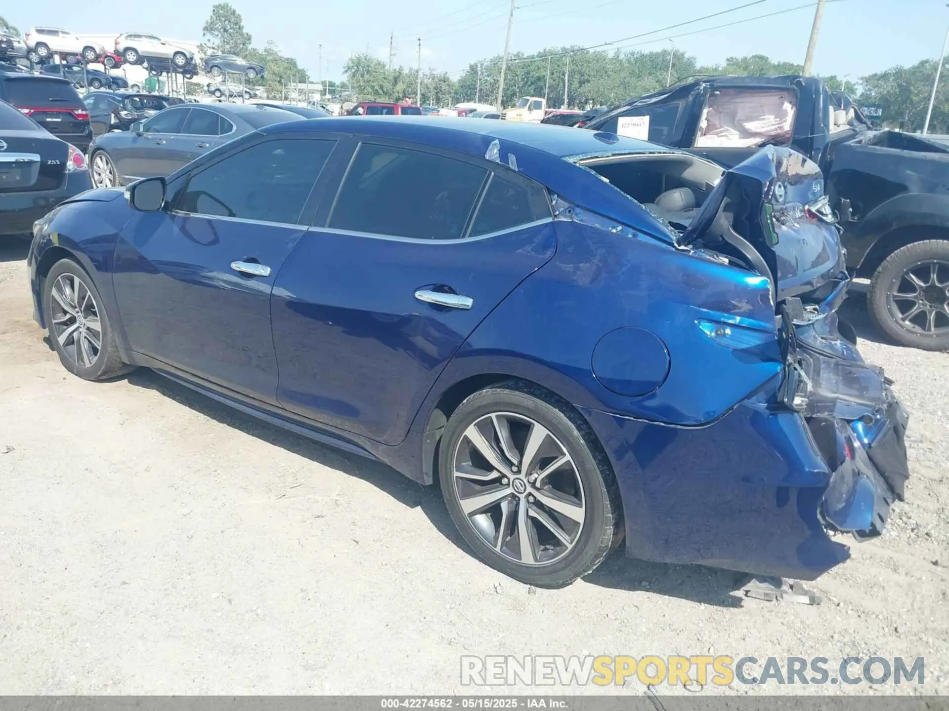 3 fotografías del automóvil dañado 1N4AA6CV9LC372859 NISSAN MAXIMA 2020