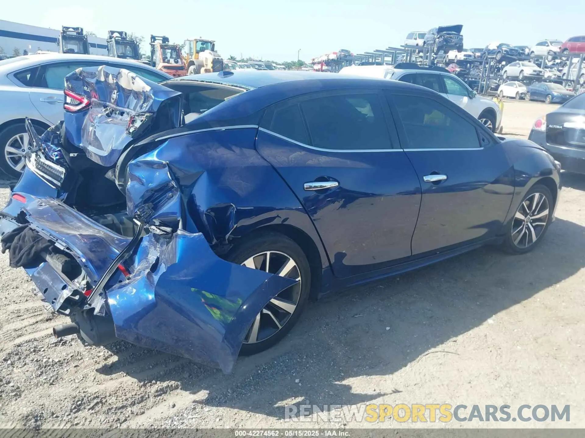 4 fotografías del automóvil dañado 1N4AA6CV9LC372859 NISSAN MAXIMA 2020