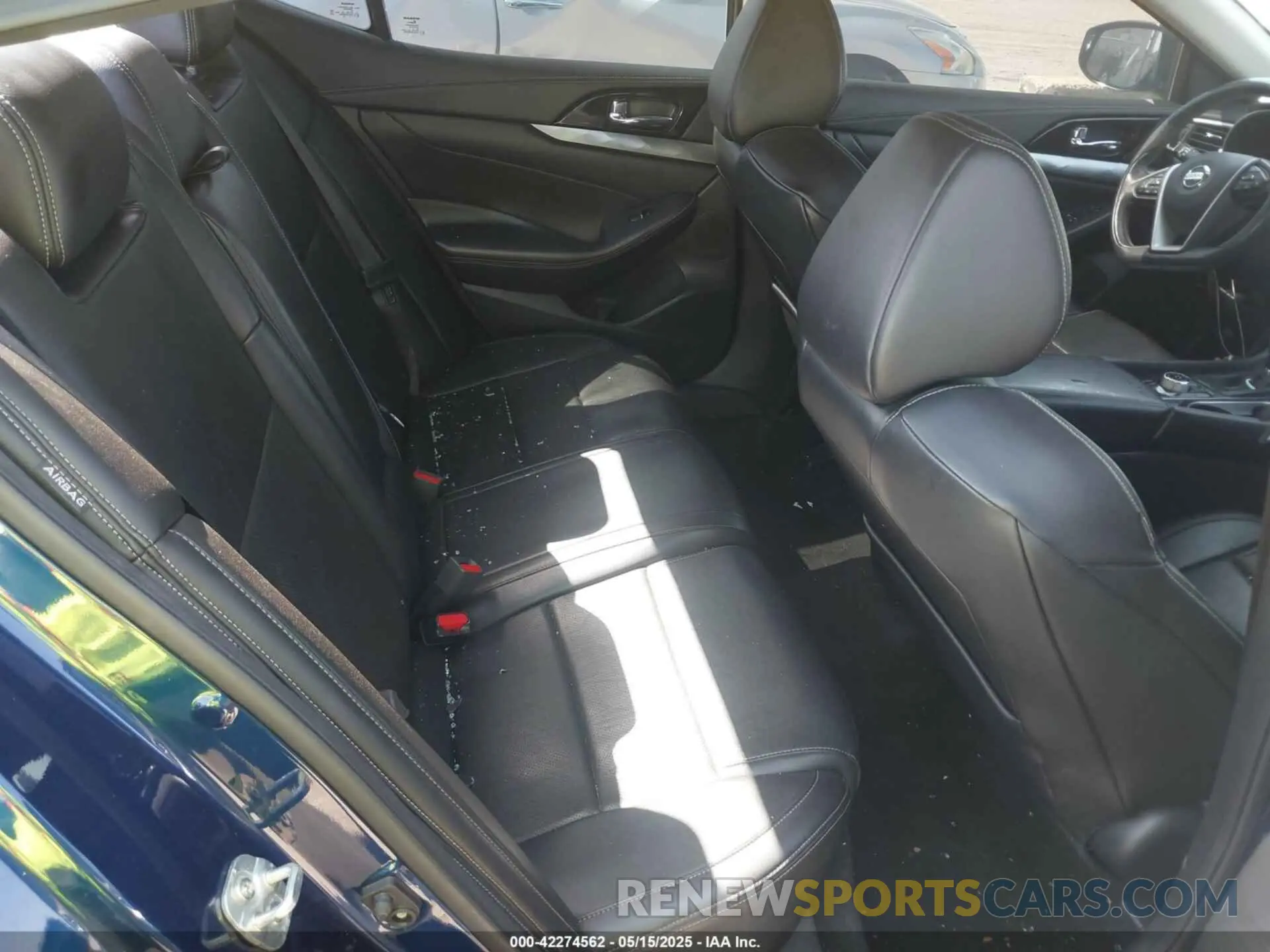 8 fotografías del automóvil dañado 1N4AA6CV9LC372859 NISSAN MAXIMA 2020