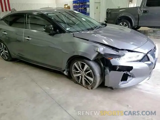 13 fotografías del automóvil dañado 1N4AA6CVXLC369534 NISSAN MAXIMA 2020