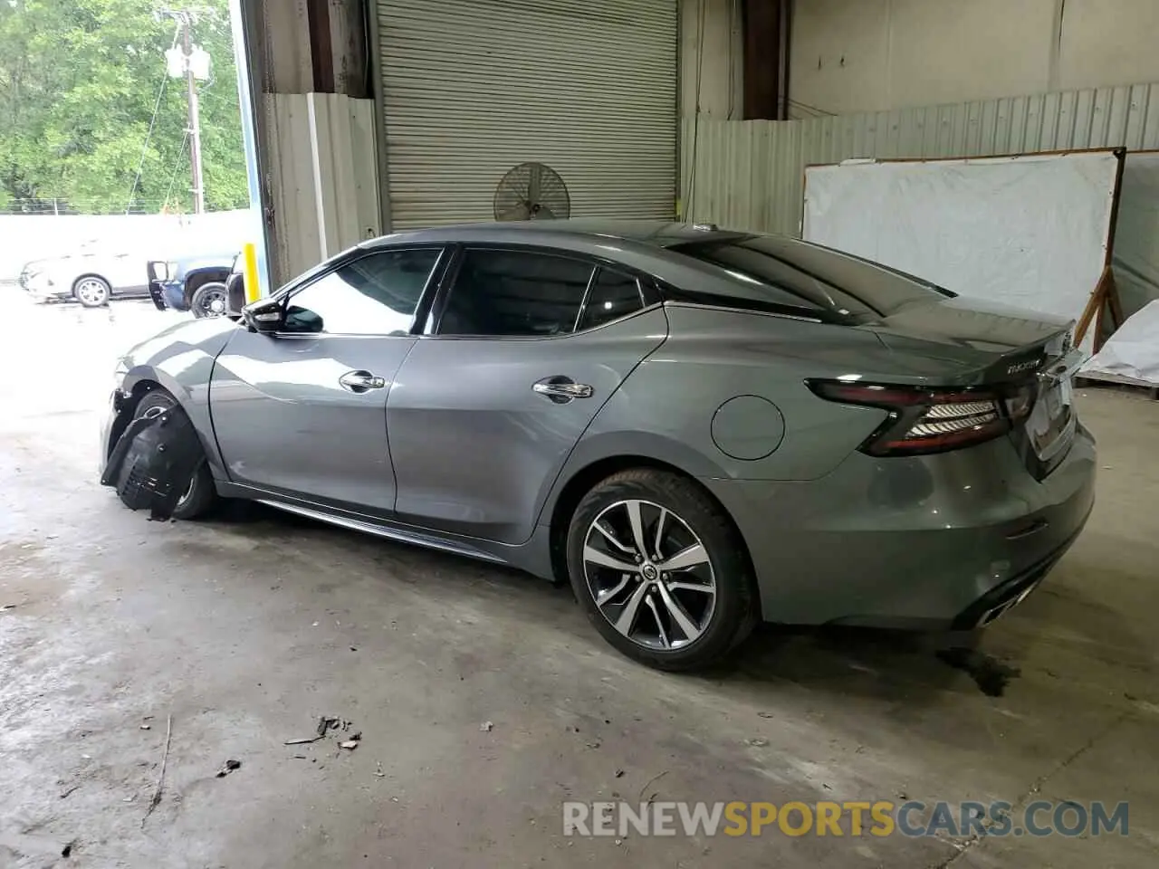 2 fotografías del automóvil dañado 1N4AA6CVXLC369534 NISSAN MAXIMA 2020