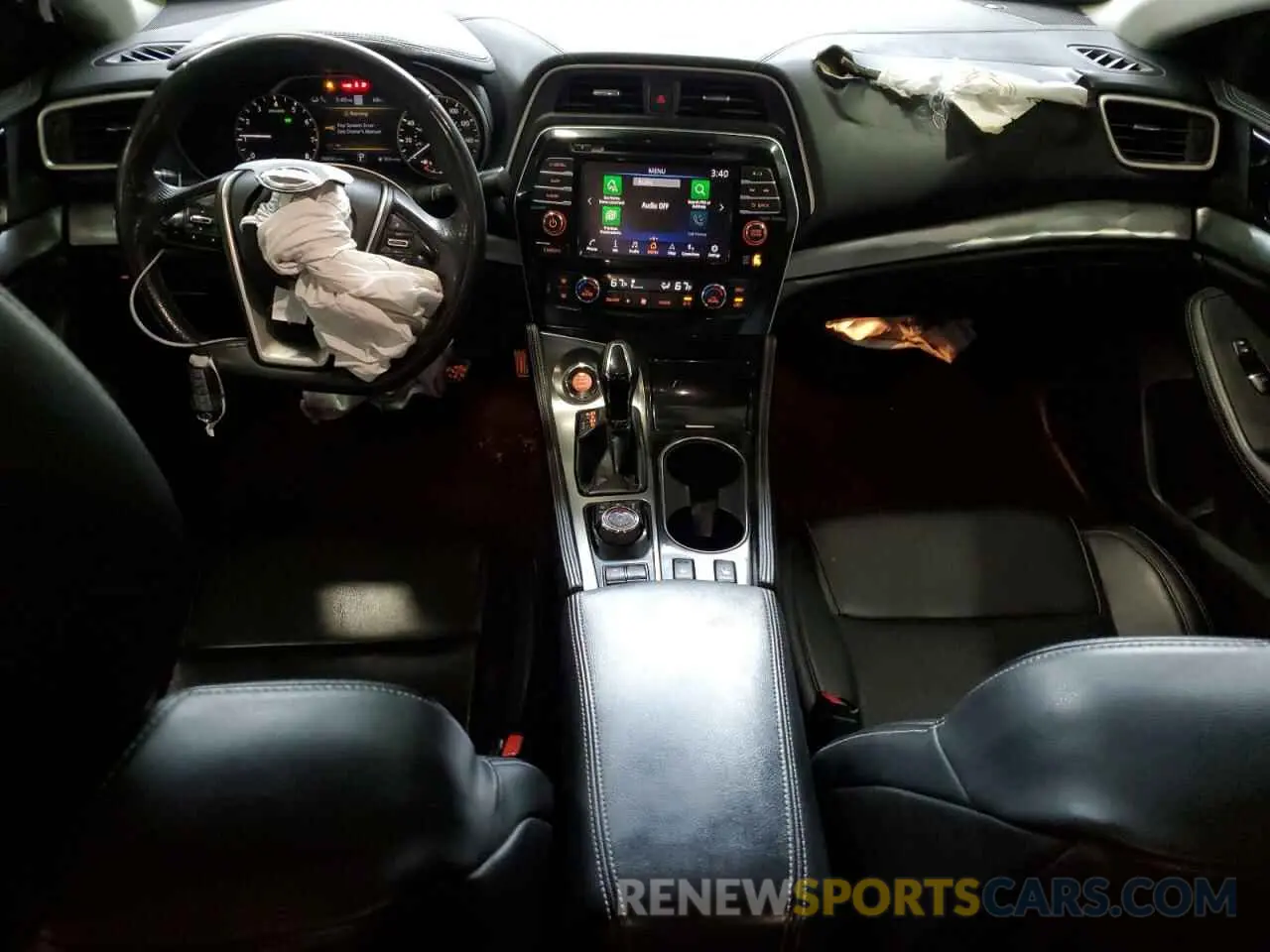 8 fotografías del automóvil dañado 1N4AA6CVXLC369534 NISSAN MAXIMA 2020