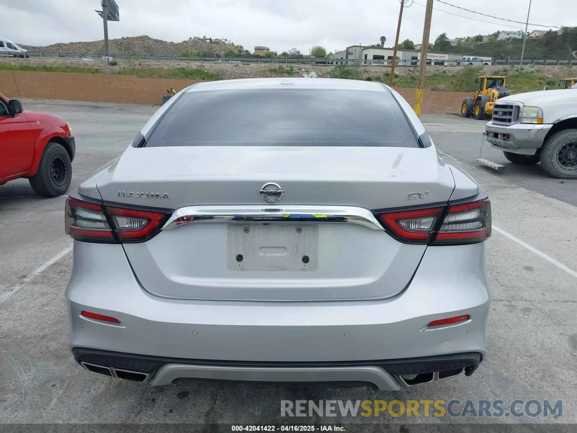 16 fotografías del automóvil dañado 1N4AA6CVXLC380646 NISSAN MAXIMA 2020