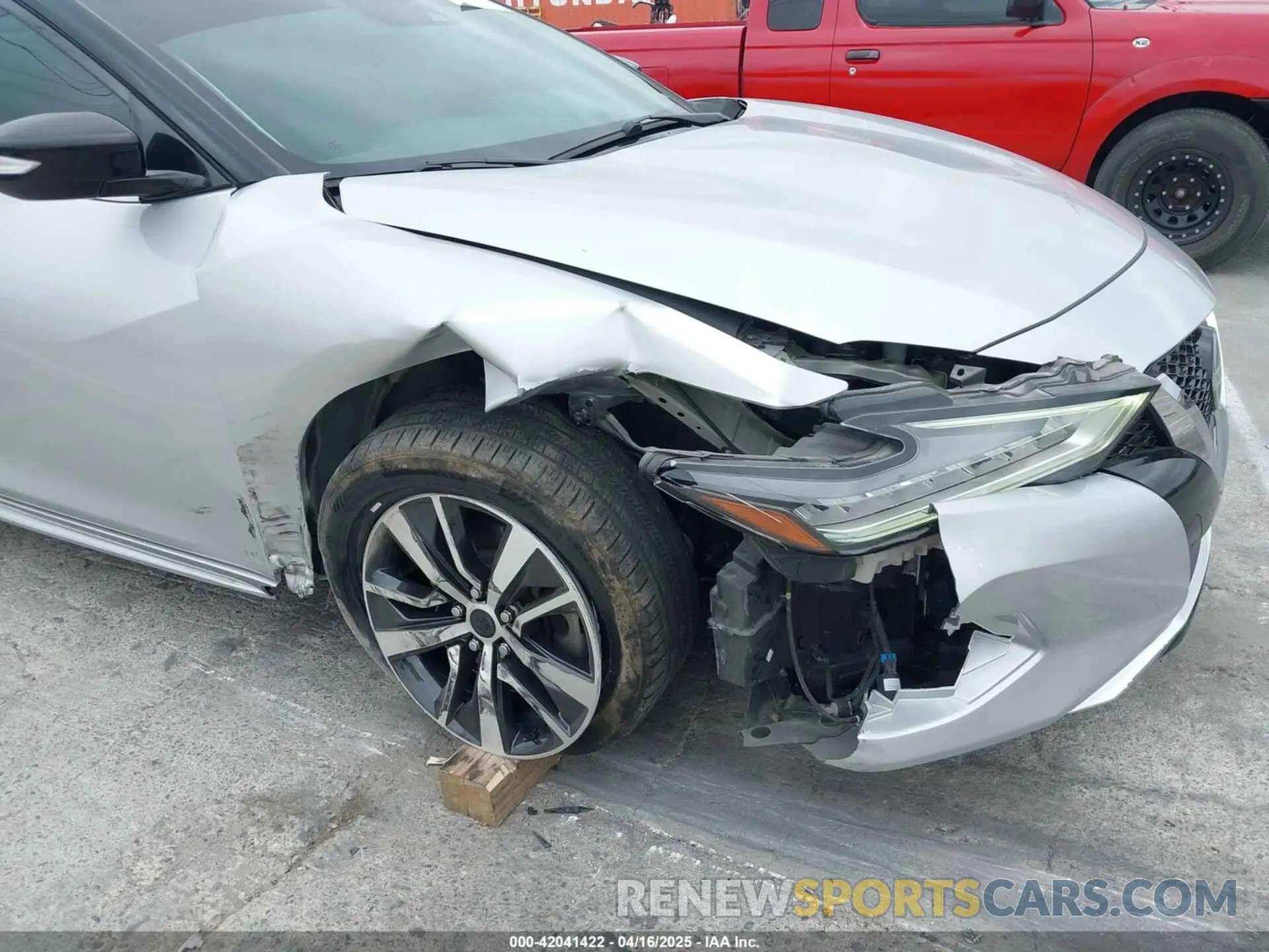 6 fotografías del automóvil dañado 1N4AA6CVXLC380646 NISSAN MAXIMA 2020