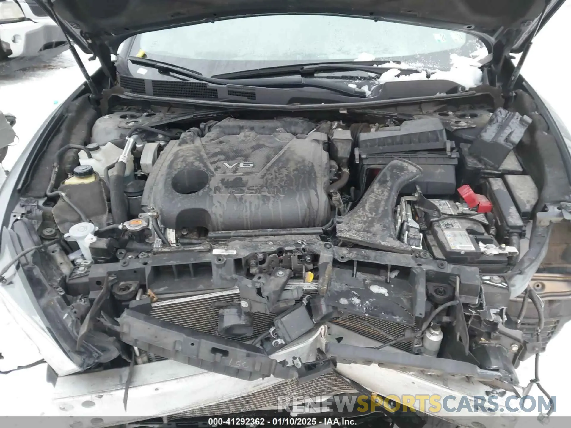 10 fotografías del automóvil dañado 1N4AA6DV2LC377576 NISSAN MAXIMA 2020