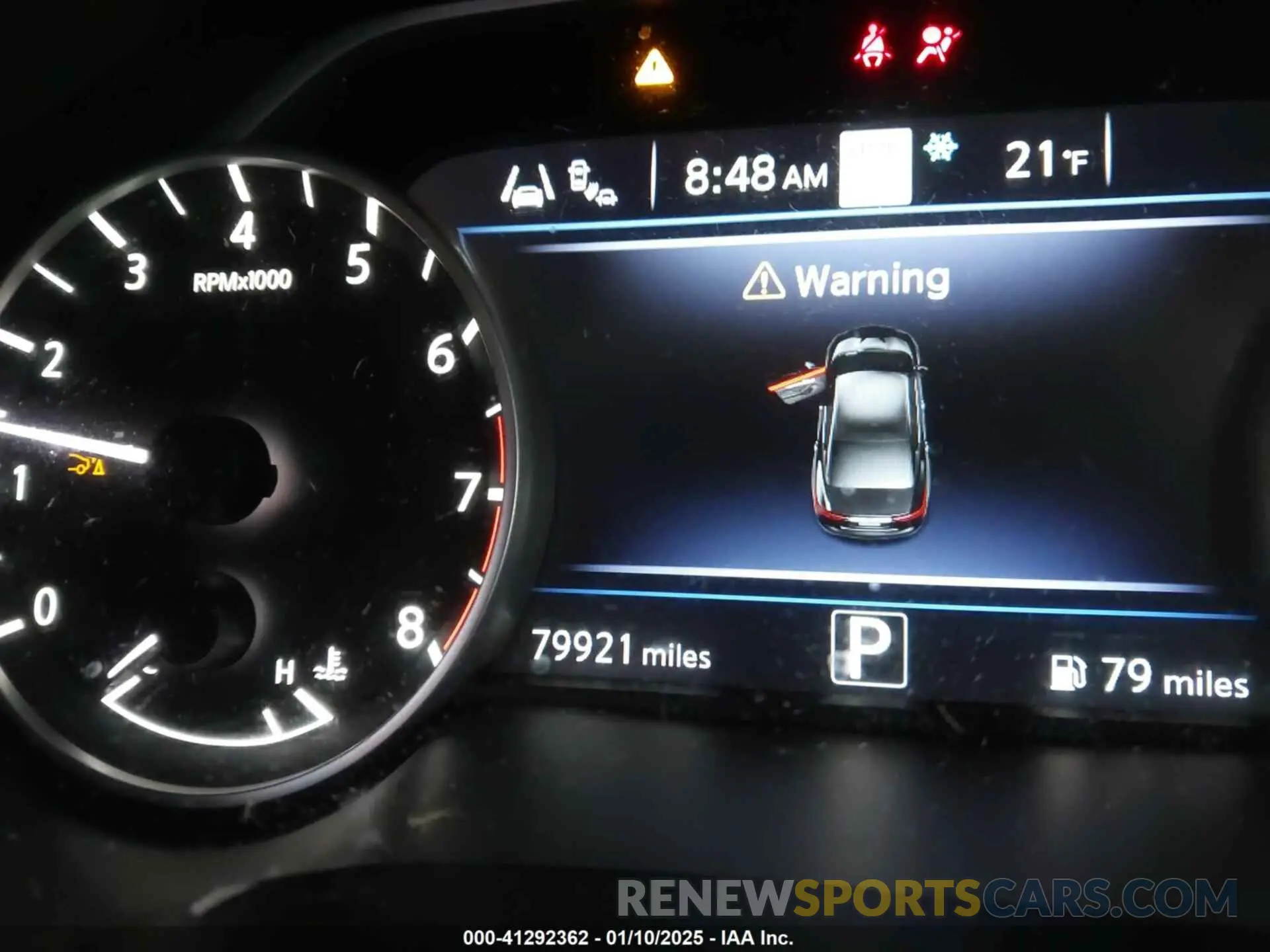 15 fotografías del automóvil dañado 1N4AA6DV2LC377576 NISSAN MAXIMA 2020