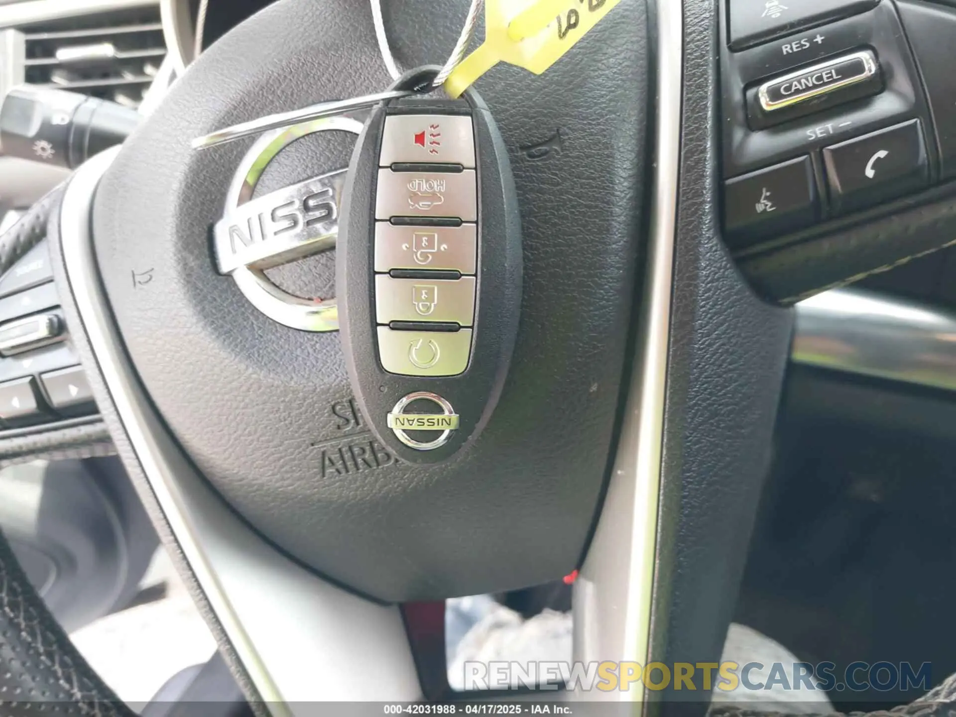 11 fotografías del automóvil dañado 1N4AA6DV2LC380011 NISSAN MAXIMA 2020