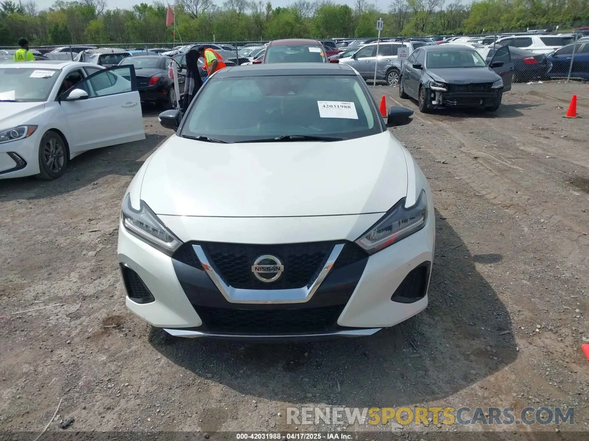 12 fotografías del automóvil dañado 1N4AA6DV2LC380011 NISSAN MAXIMA 2020