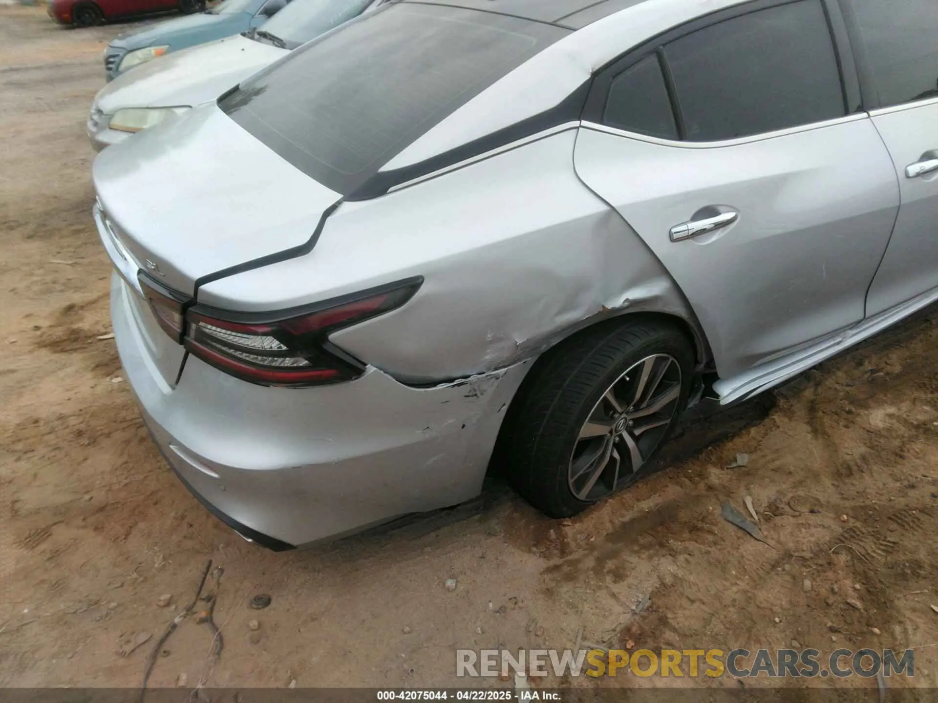 6 fotografías del automóvil dañado 1N4AA6DV3LC360625 NISSAN MAXIMA 2020
