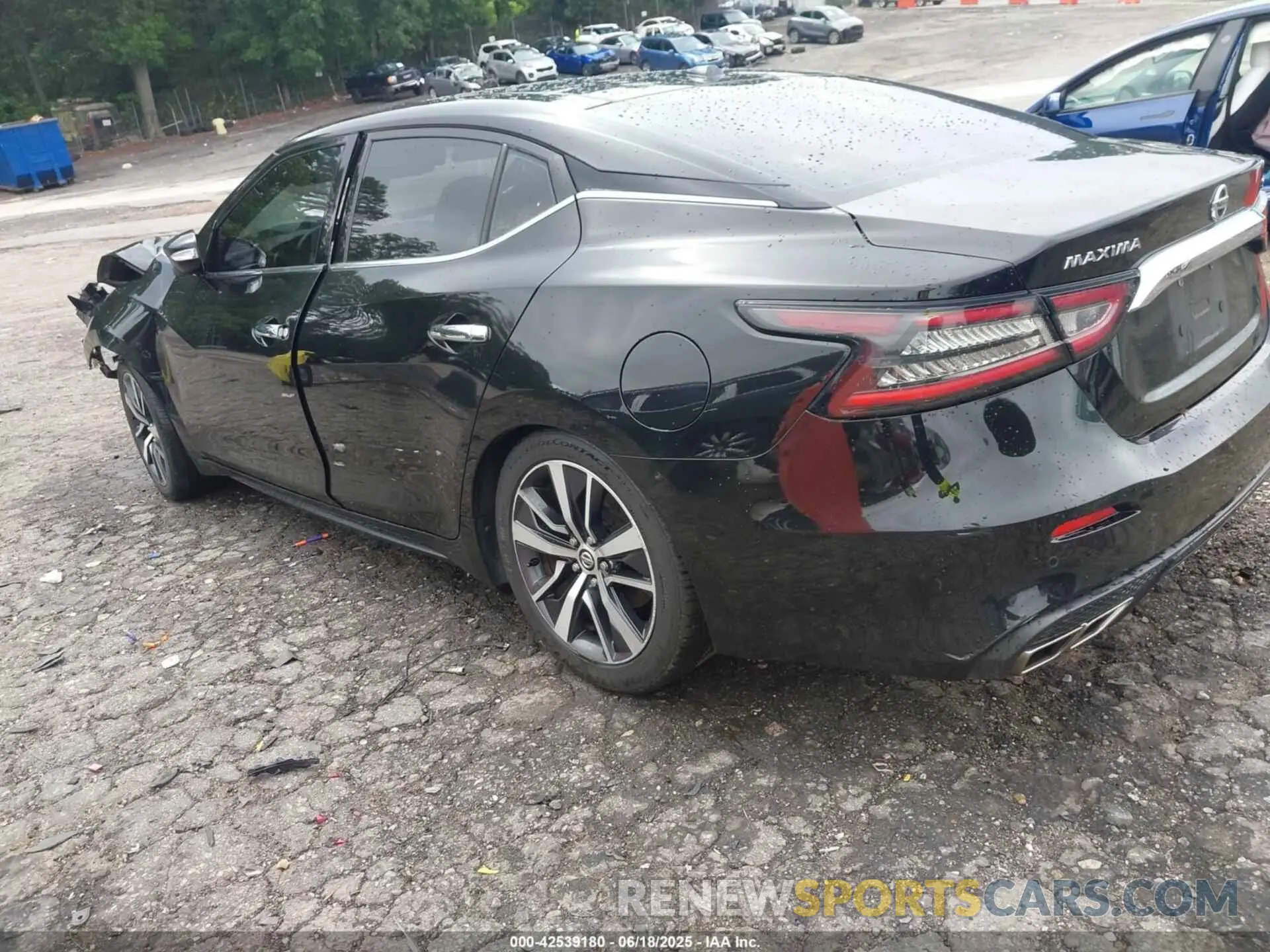 3 fotografías del automóvil dañado 1N4AA6DV4LC372394 NISSAN MAXIMA 2020