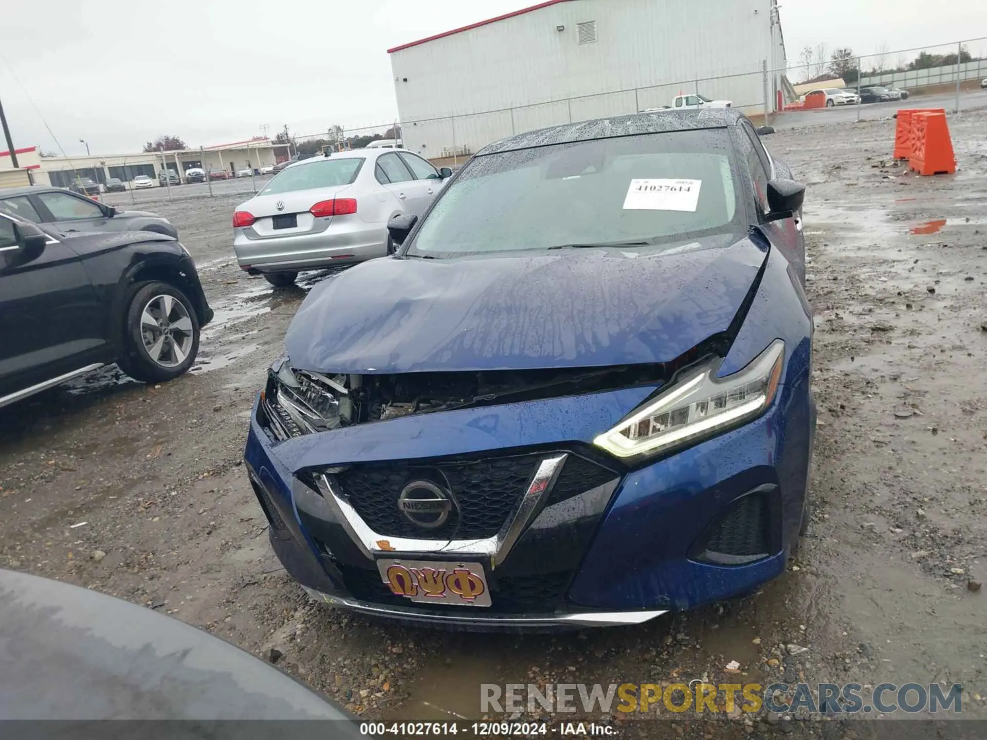 12 fotografías del automóvil dañado 1N4AA6DV4LC374386 NISSAN MAXIMA 2020