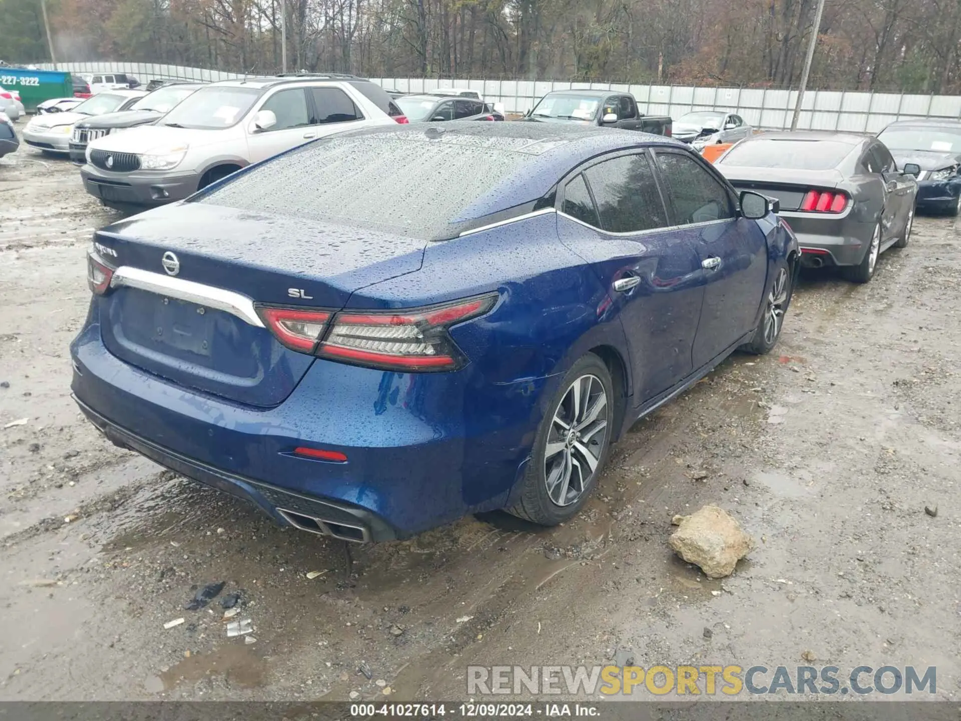 4 fotografías del automóvil dañado 1N4AA6DV4LC374386 NISSAN MAXIMA 2020