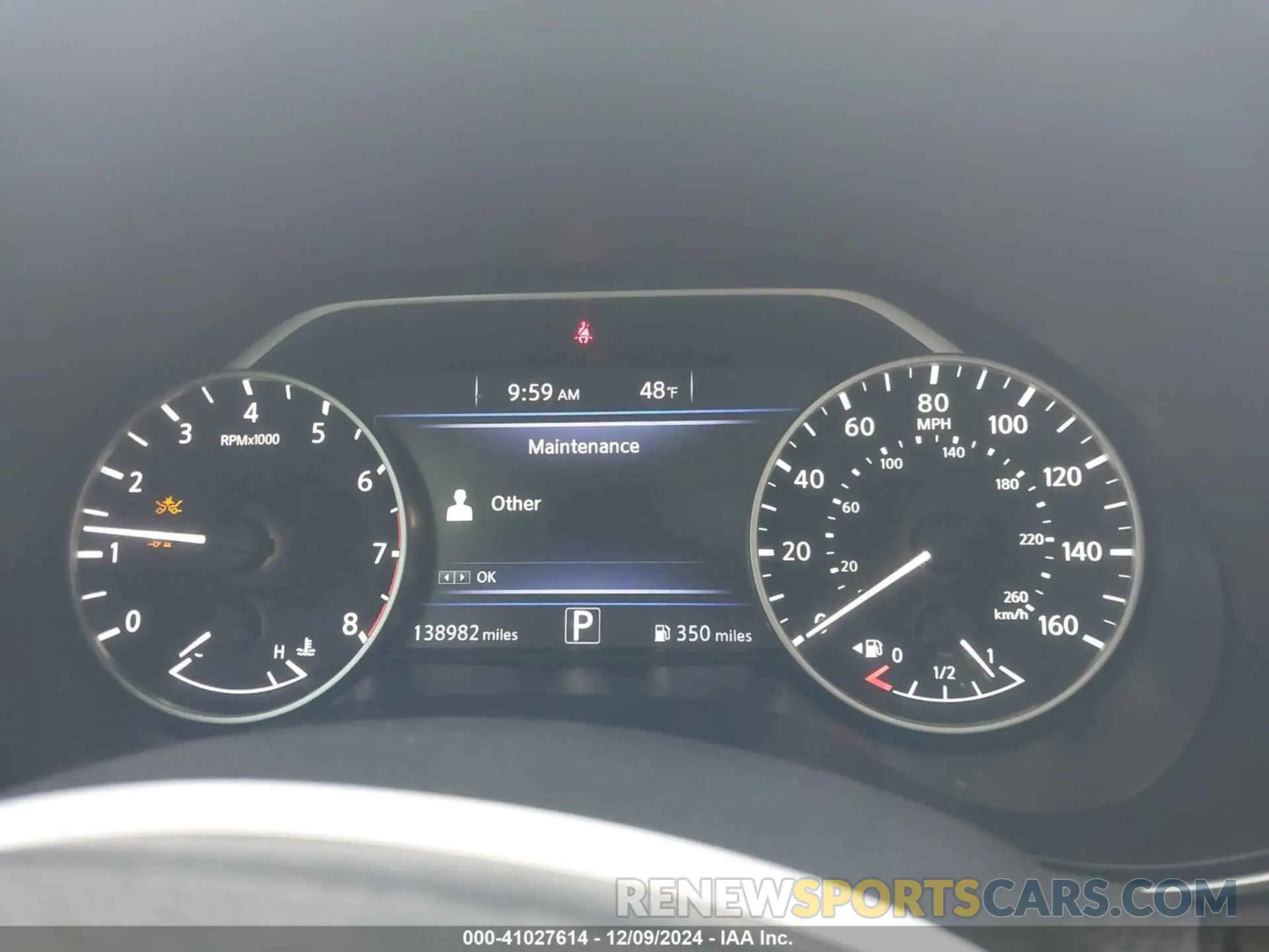 7 fotografías del automóvil dañado 1N4AA6DV4LC374386 NISSAN MAXIMA 2020