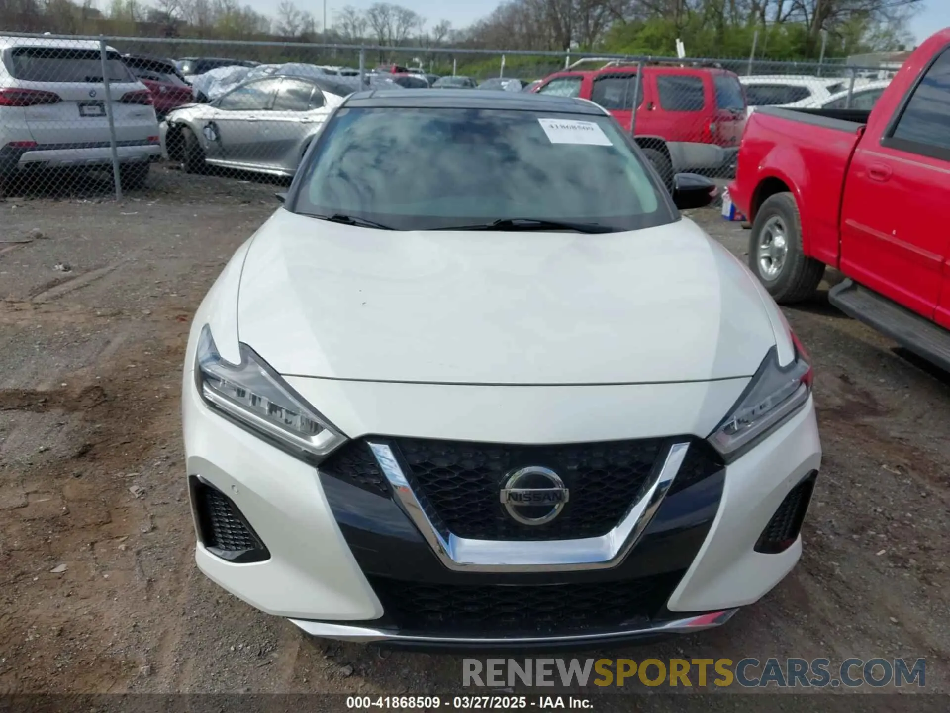 12 fotografías del automóvil dañado 1N4AA6DV4LC379314 NISSAN MAXIMA 2020
