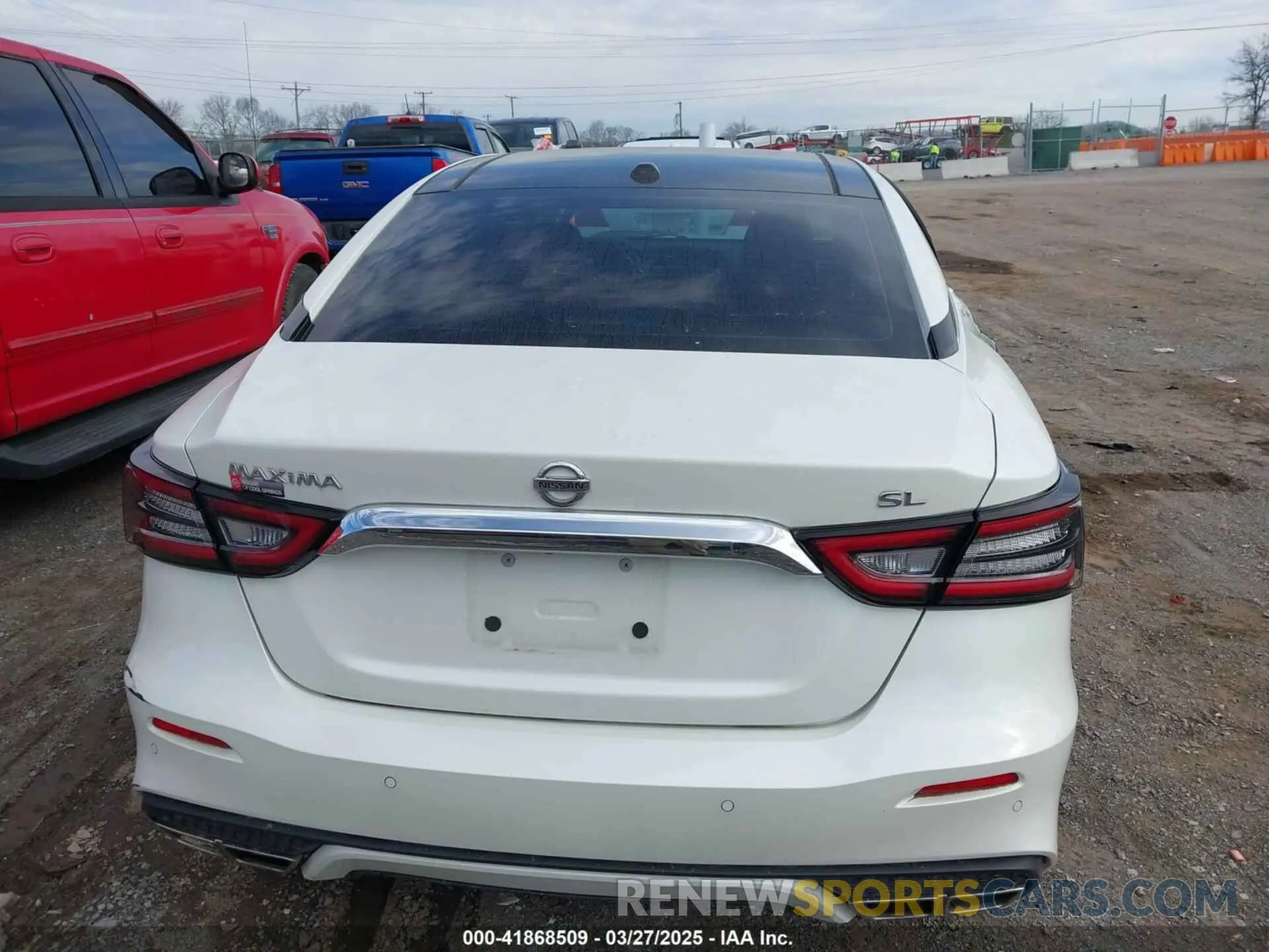 16 fotografías del automóvil dañado 1N4AA6DV4LC379314 NISSAN MAXIMA 2020
