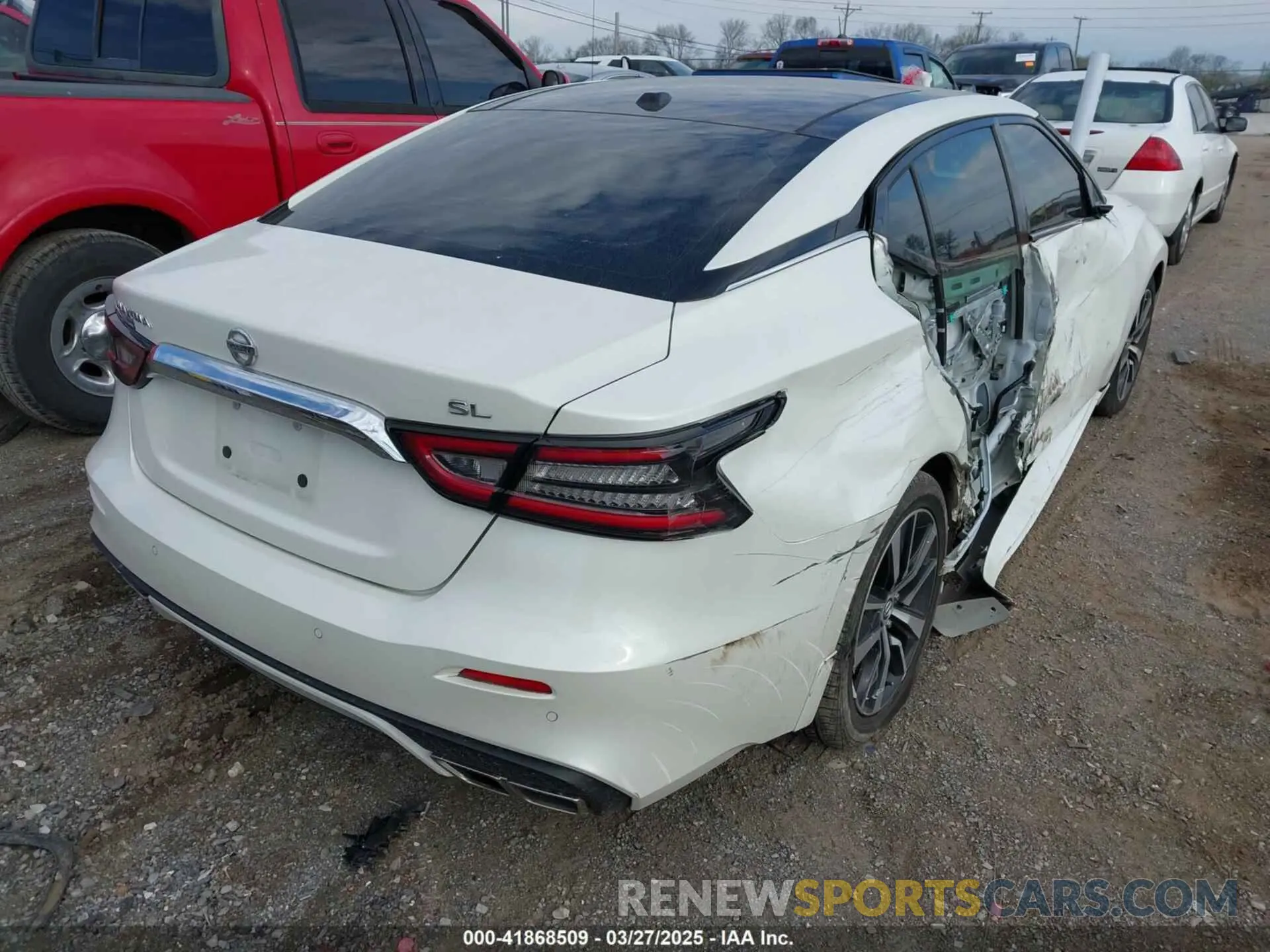 4 fotografías del automóvil dañado 1N4AA6DV4LC379314 NISSAN MAXIMA 2020