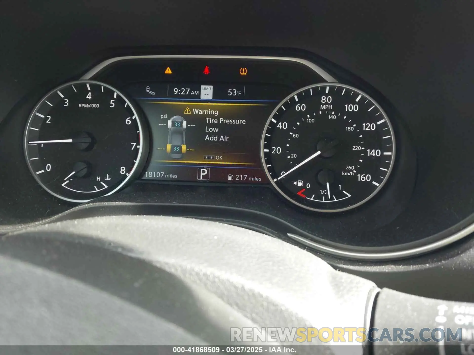 7 fotografías del automóvil dañado 1N4AA6DV4LC379314 NISSAN MAXIMA 2020