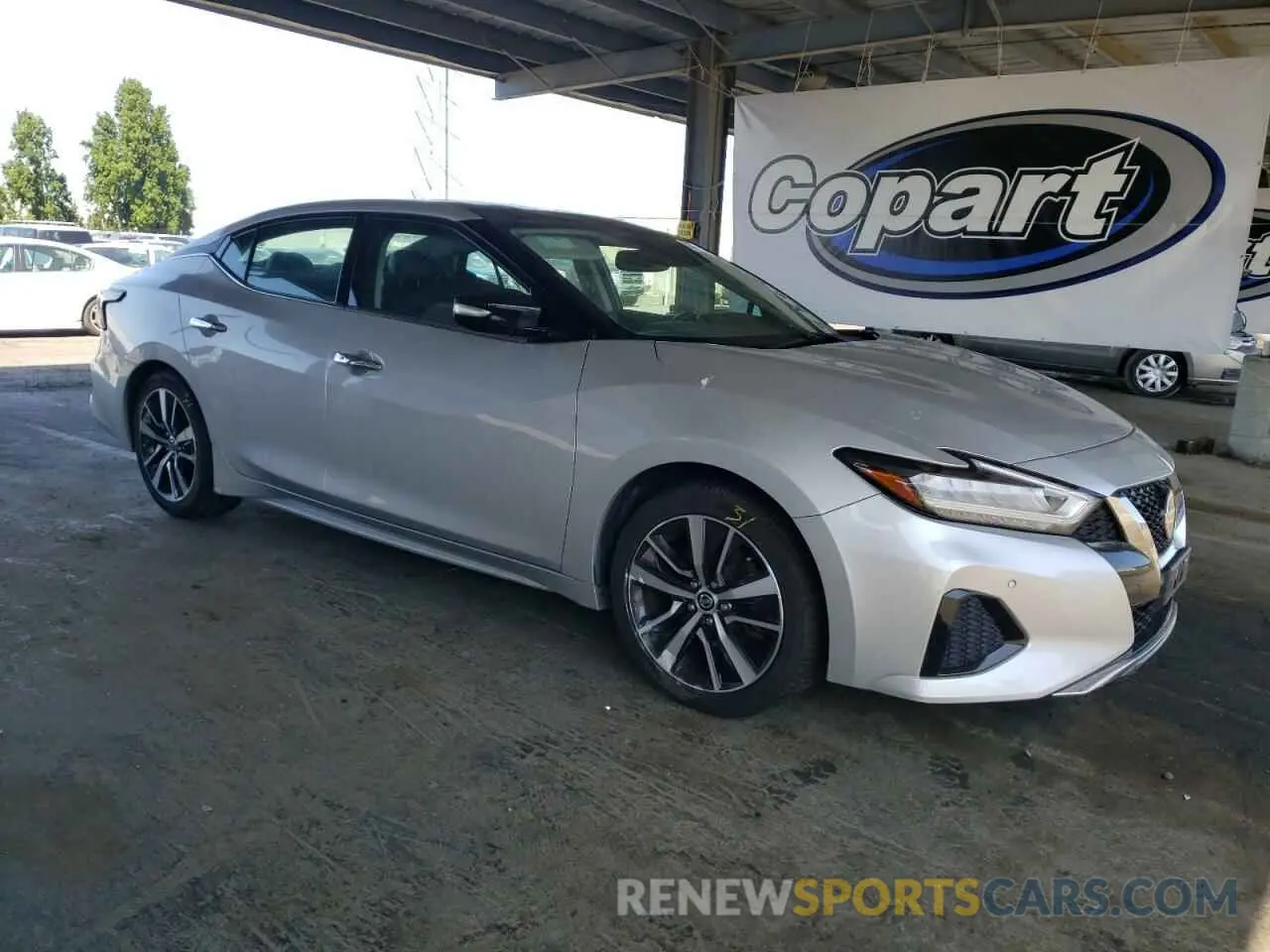 4 fotografías del automóvil dañado 1N4AA6DV5LC375076 NISSAN MAXIMA 2020