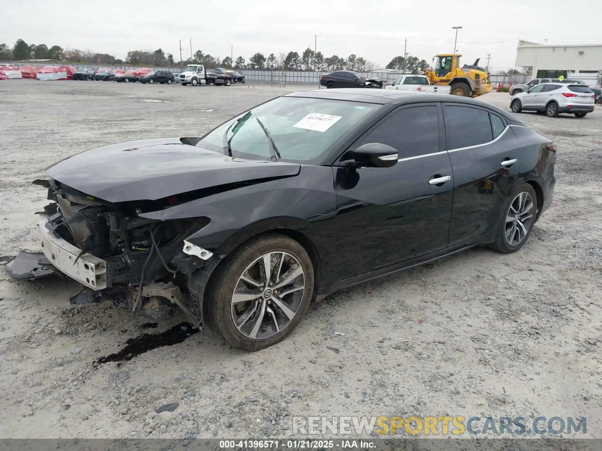 2 fotografías del automóvil dañado 1N4AA6DV7LC376424 NISSAN MAXIMA 2020