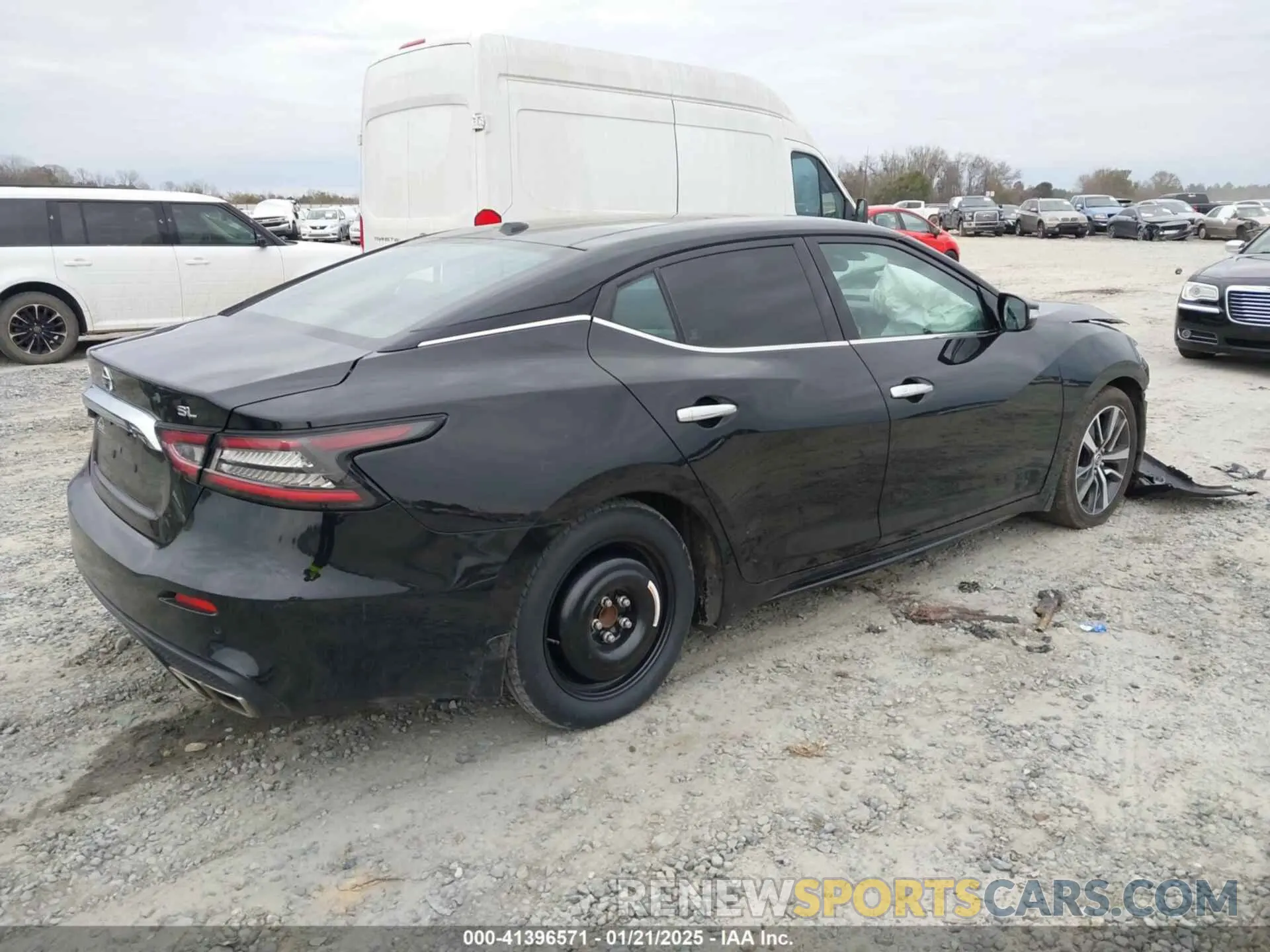 4 fotografías del automóvil dañado 1N4AA6DV7LC376424 NISSAN MAXIMA 2020