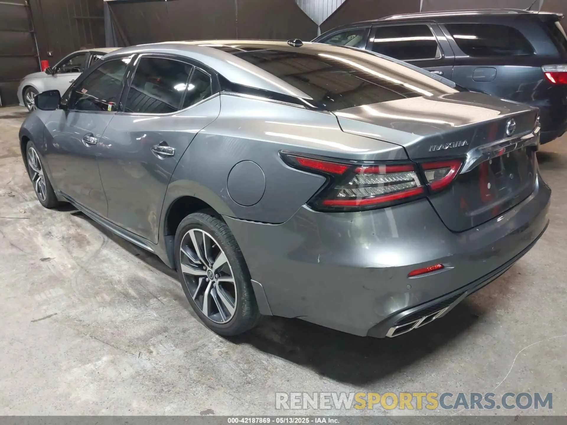 3 fotografías del automóvil dañado 1N4AA6DV9LC379938 NISSAN MAXIMA 2020