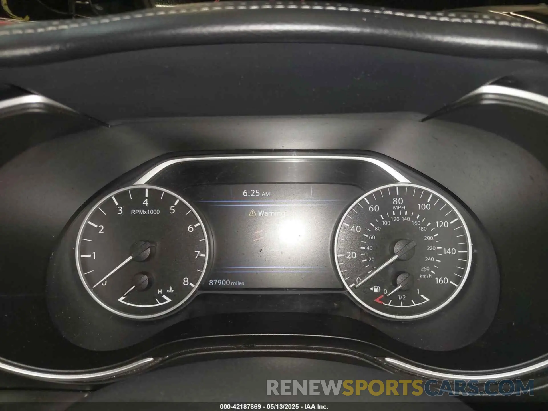 7 fotografías del automóvil dañado 1N4AA6DV9LC379938 NISSAN MAXIMA 2020