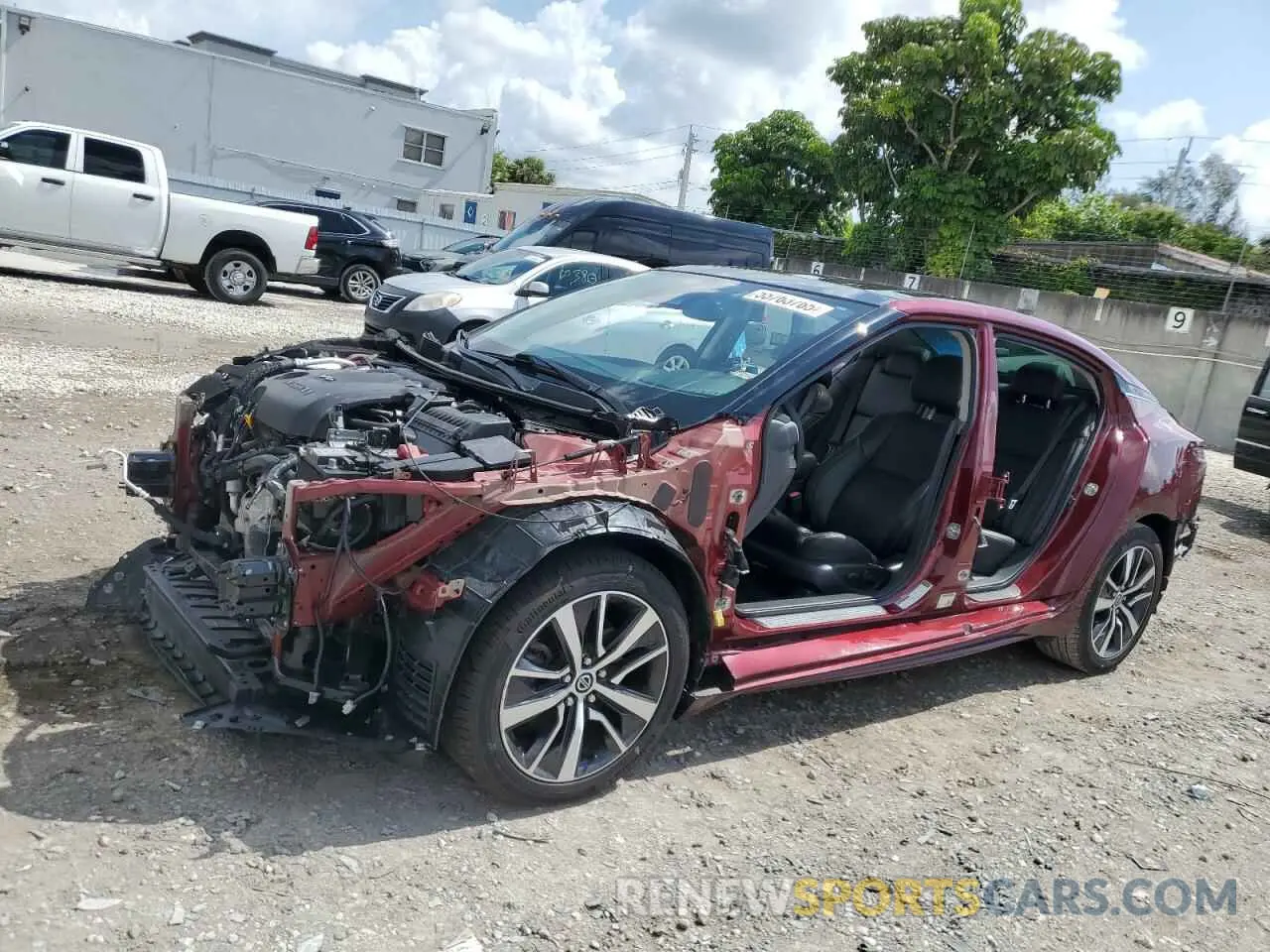 1 fotografías del automóvil dañado 1N4AA6DVXLC380449 NISSAN MAXIMA 2020
