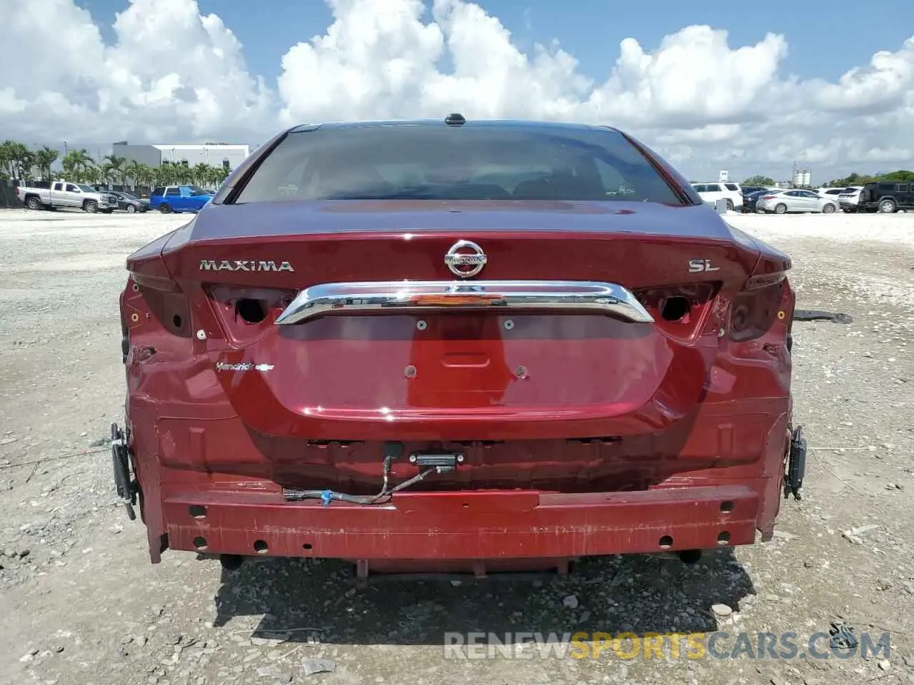 6 fotografías del automóvil dañado 1N4AA6DVXLC380449 NISSAN MAXIMA 2020