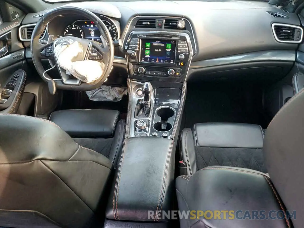 8 fotografías del automóvil dañado 1N4AA6EV1LC383741 NISSAN MAXIMA 2020