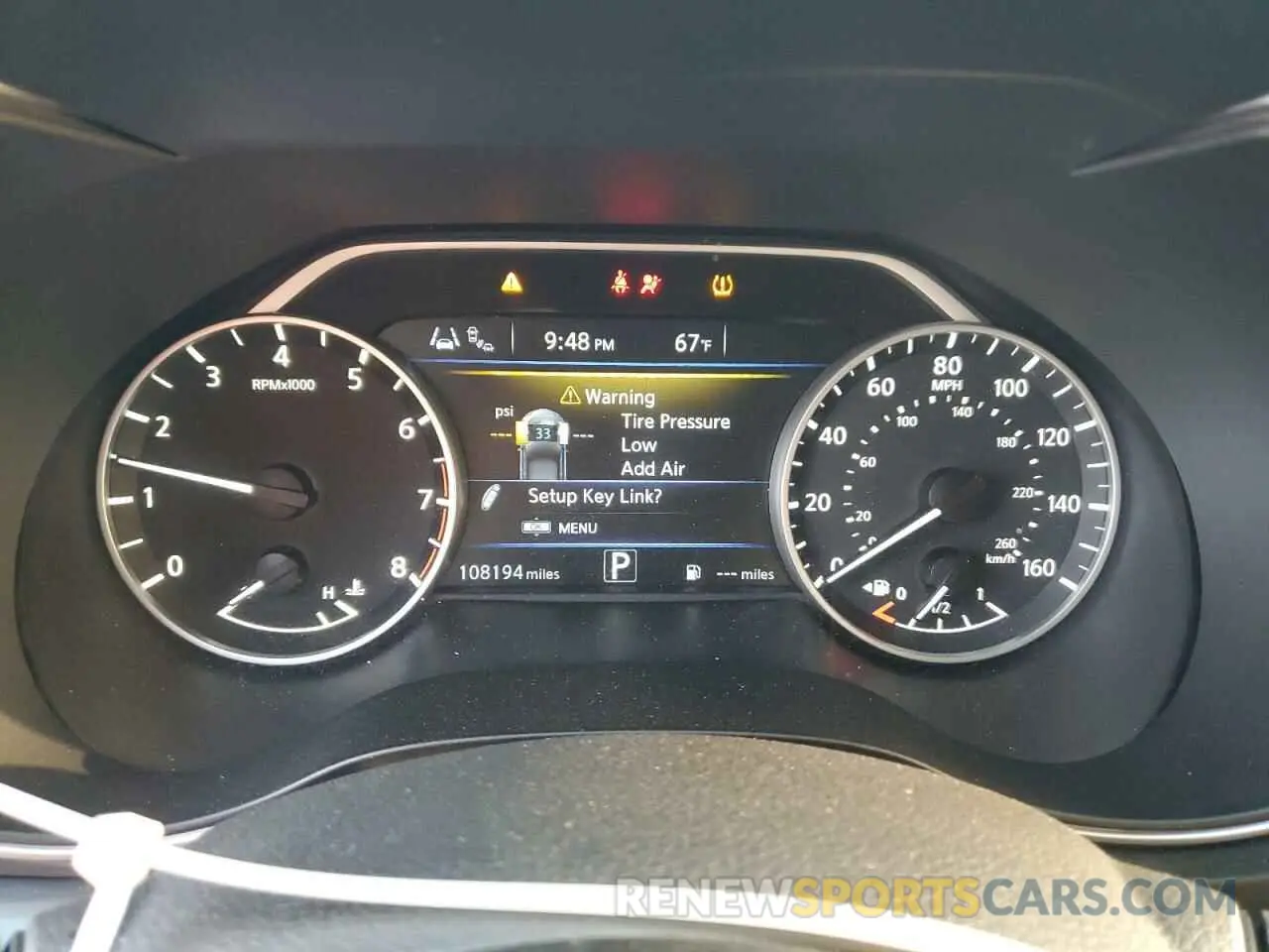 9 fotografías del automóvil dañado 1N4AA6EV1LC383741 NISSAN MAXIMA 2020