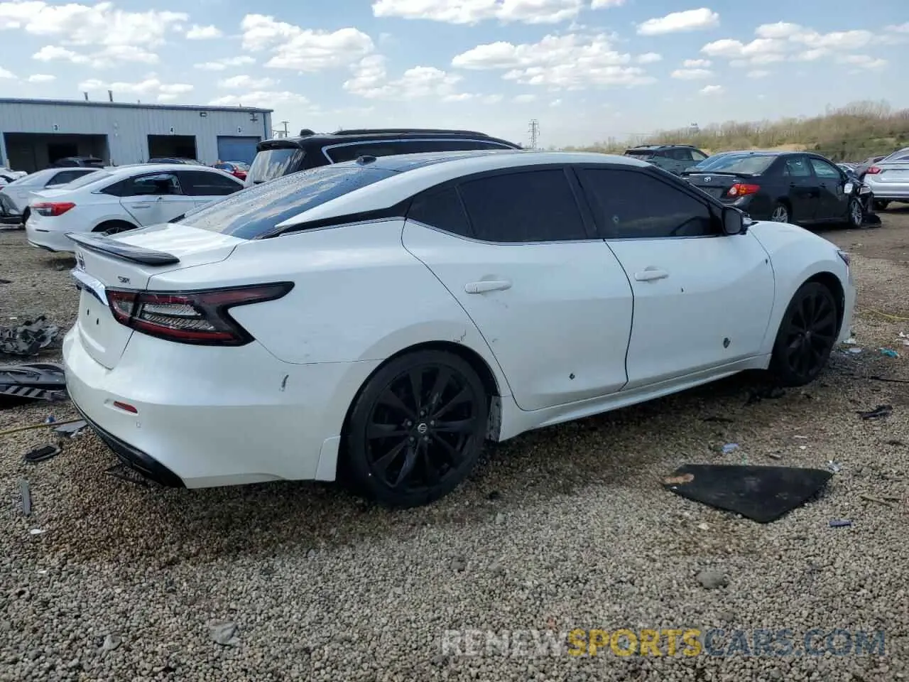 3 fotografías del automóvil dañado 1N4AA6EV5LC376744 NISSAN MAXIMA 2020