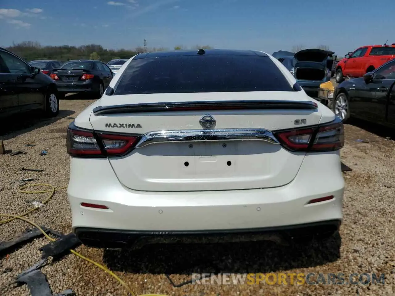 6 fotografías del automóvil dañado 1N4AA6EV5LC376744 NISSAN MAXIMA 2020