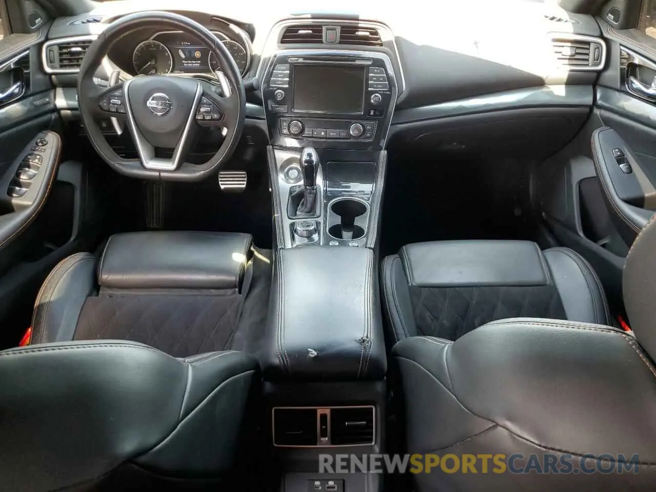 8 fotografías del automóvil dañado 1N4AA6EV5LC376744 NISSAN MAXIMA 2020