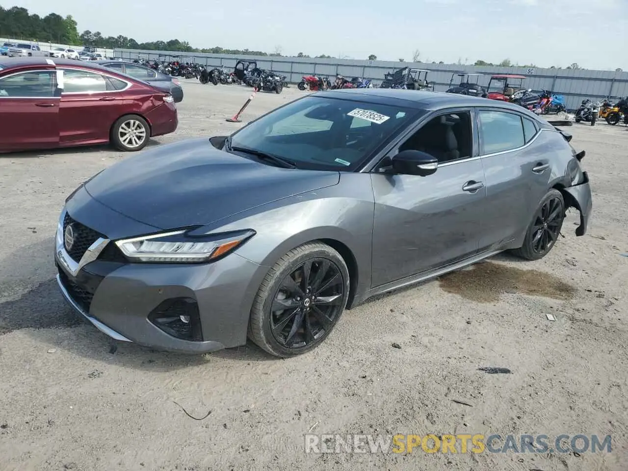 1 fotografías del automóvil dañado 1N4AA6EV7LC381427 NISSAN MAXIMA 2020