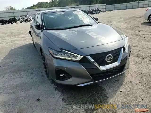 14 fotografías del automóvil dañado 1N4AA6EV7LC381427 NISSAN MAXIMA 2020