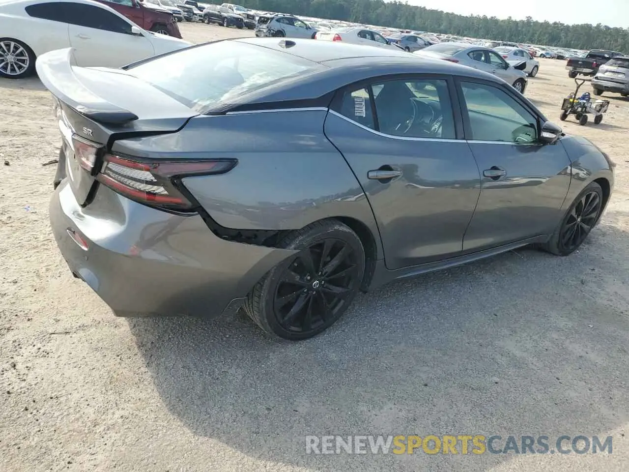 3 fotografías del automóvil dañado 1N4AA6EV7LC381427 NISSAN MAXIMA 2020