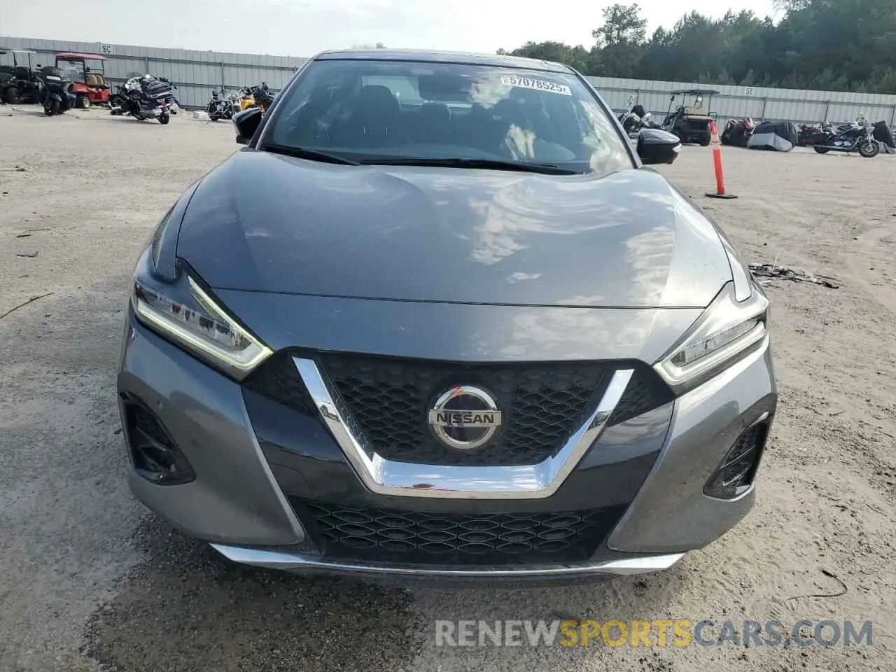 5 fotografías del automóvil dañado 1N4AA6EV7LC381427 NISSAN MAXIMA 2020
