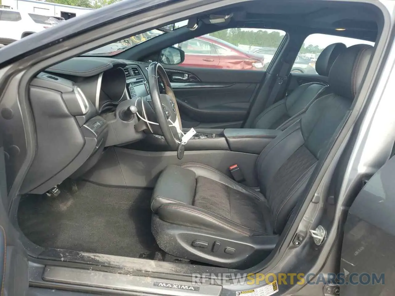 7 fotografías del automóvil dañado 1N4AA6EV7LC381427 NISSAN MAXIMA 2020
