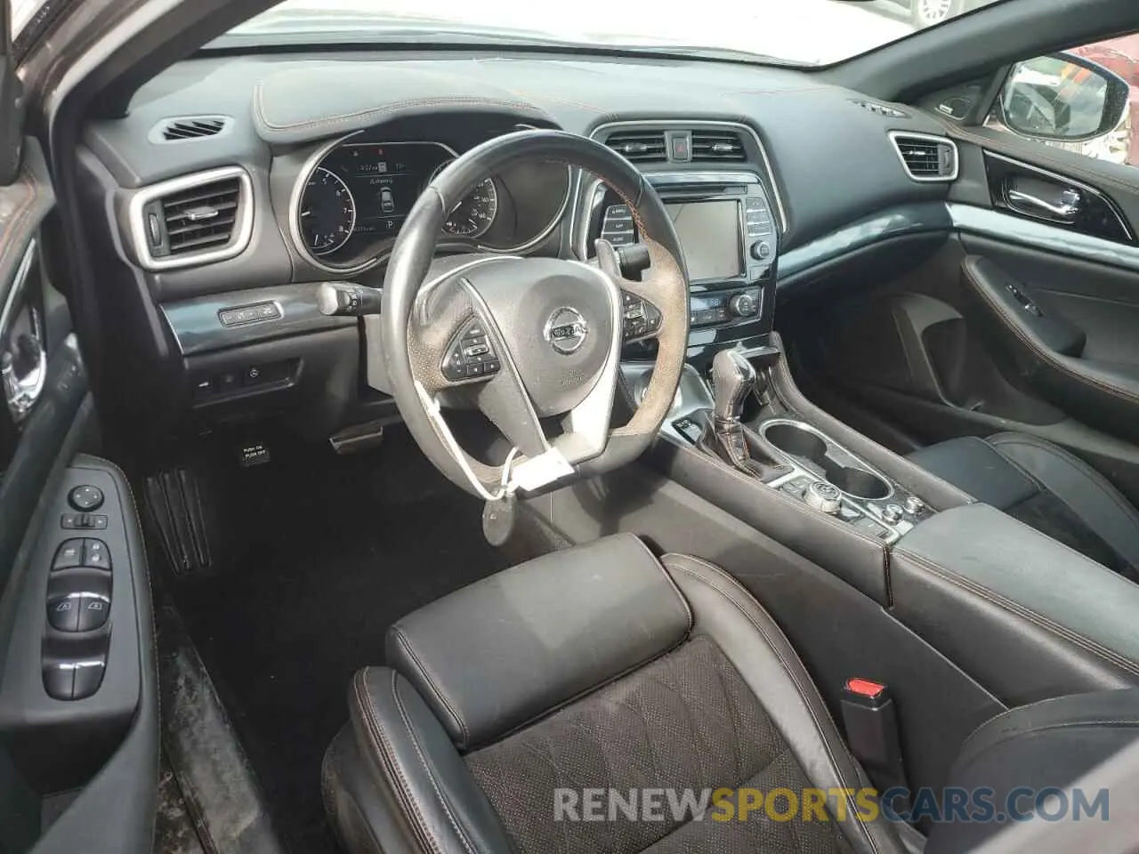 8 fotografías del automóvil dañado 1N4AA6EV7LC381427 NISSAN MAXIMA 2020