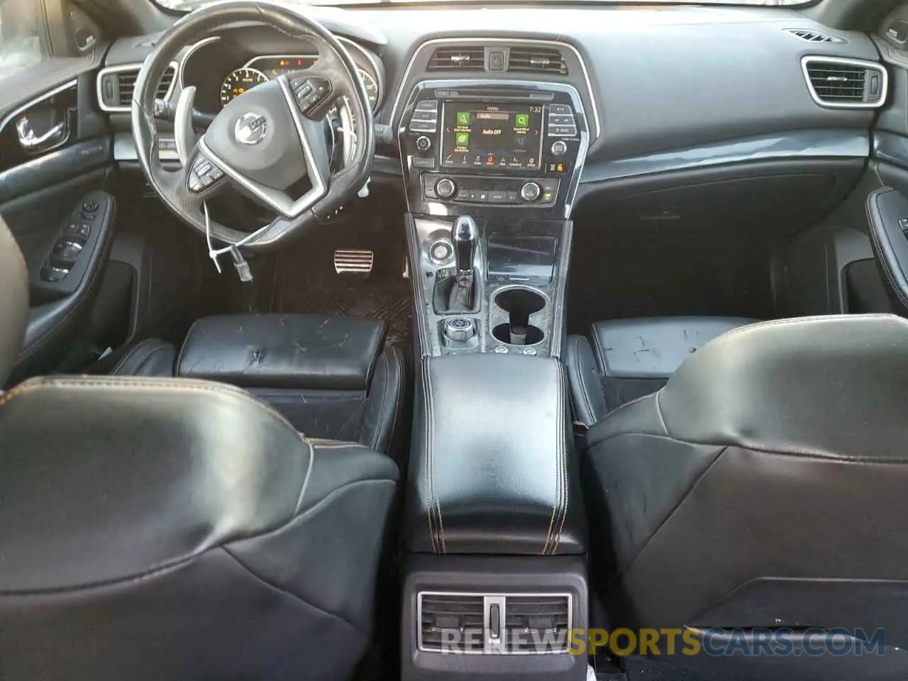 8 fotografías del automóvil dañado 1N4AA6EV7LC385655 NISSAN MAXIMA 2020