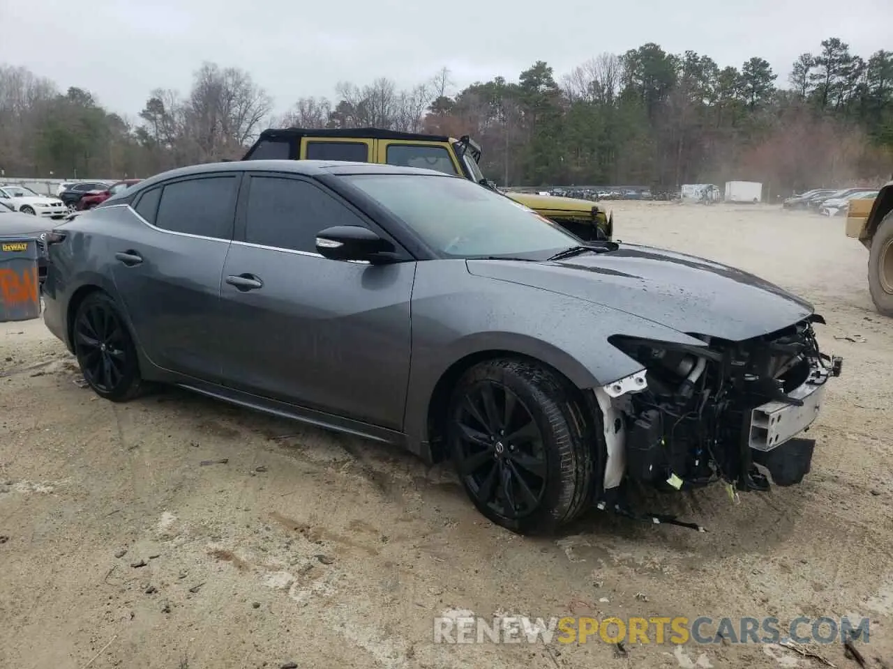 4 fotografías del automóvil dañado 1N4AA6EV8LC376916 NISSAN MAXIMA 2020