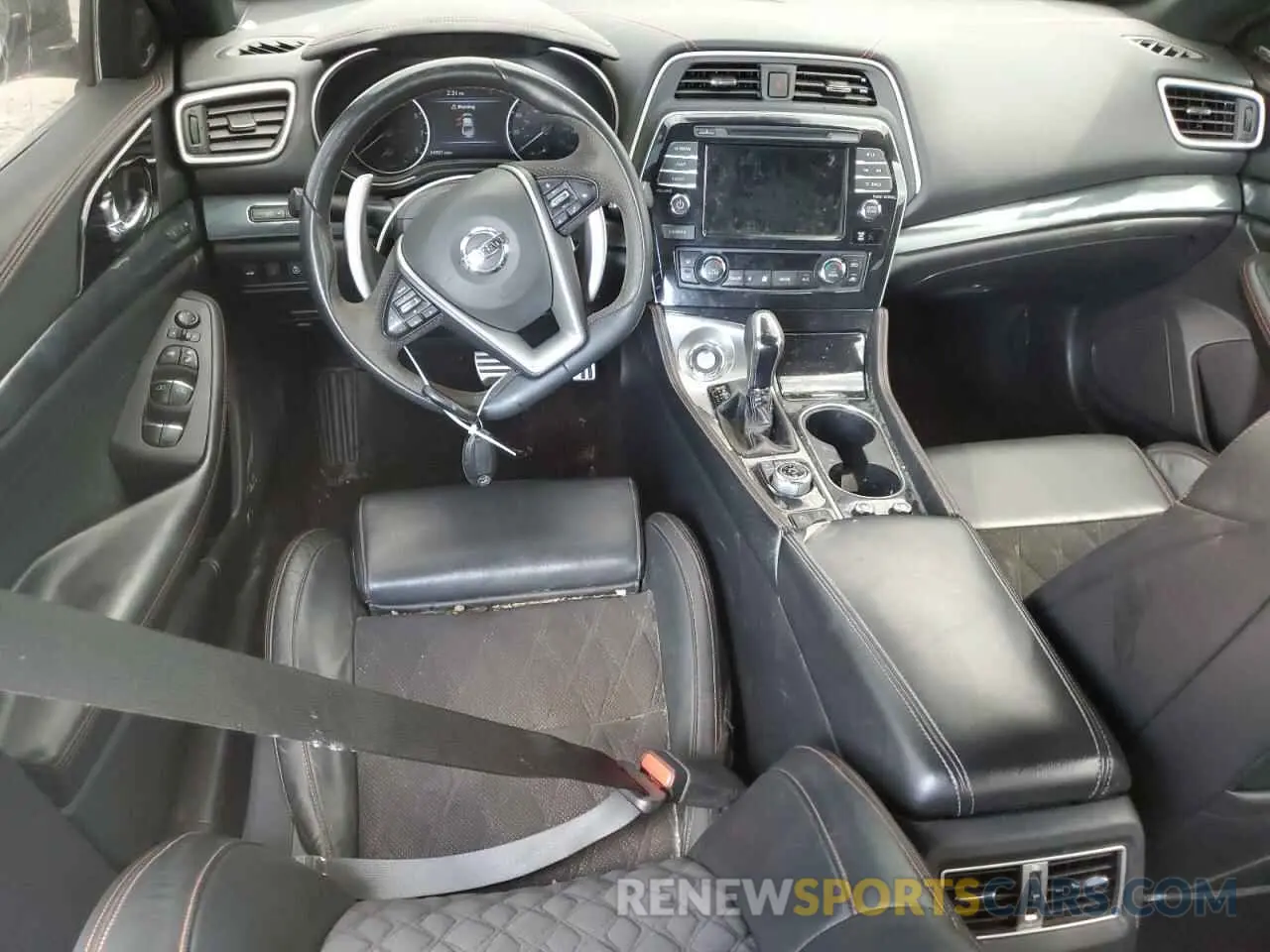 8 fotografías del automóvil dañado 1N4AA6EV8LC385227 NISSAN MAXIMA 2020