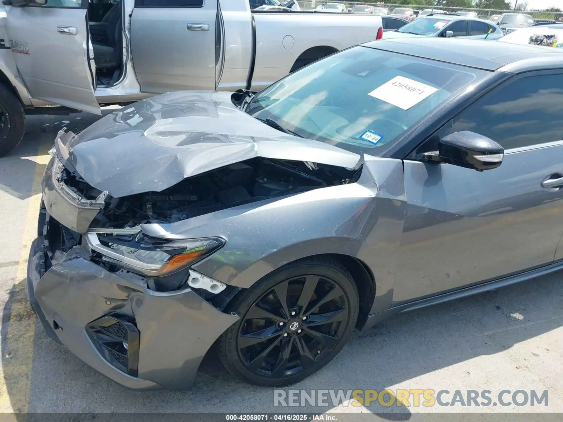 17 fotografías del automóvil dañado 1N4AA6EVXLC383592 NISSAN MAXIMA 2020