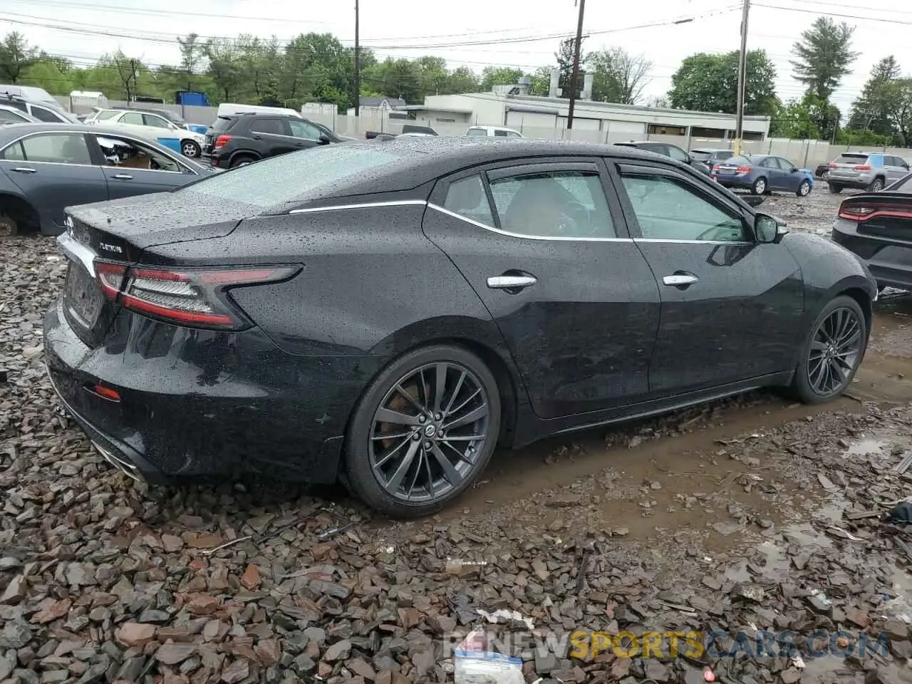 3 fotografías del automóvil dañado 1N4AA6FV1LC375587 NISSAN MAXIMA 2020