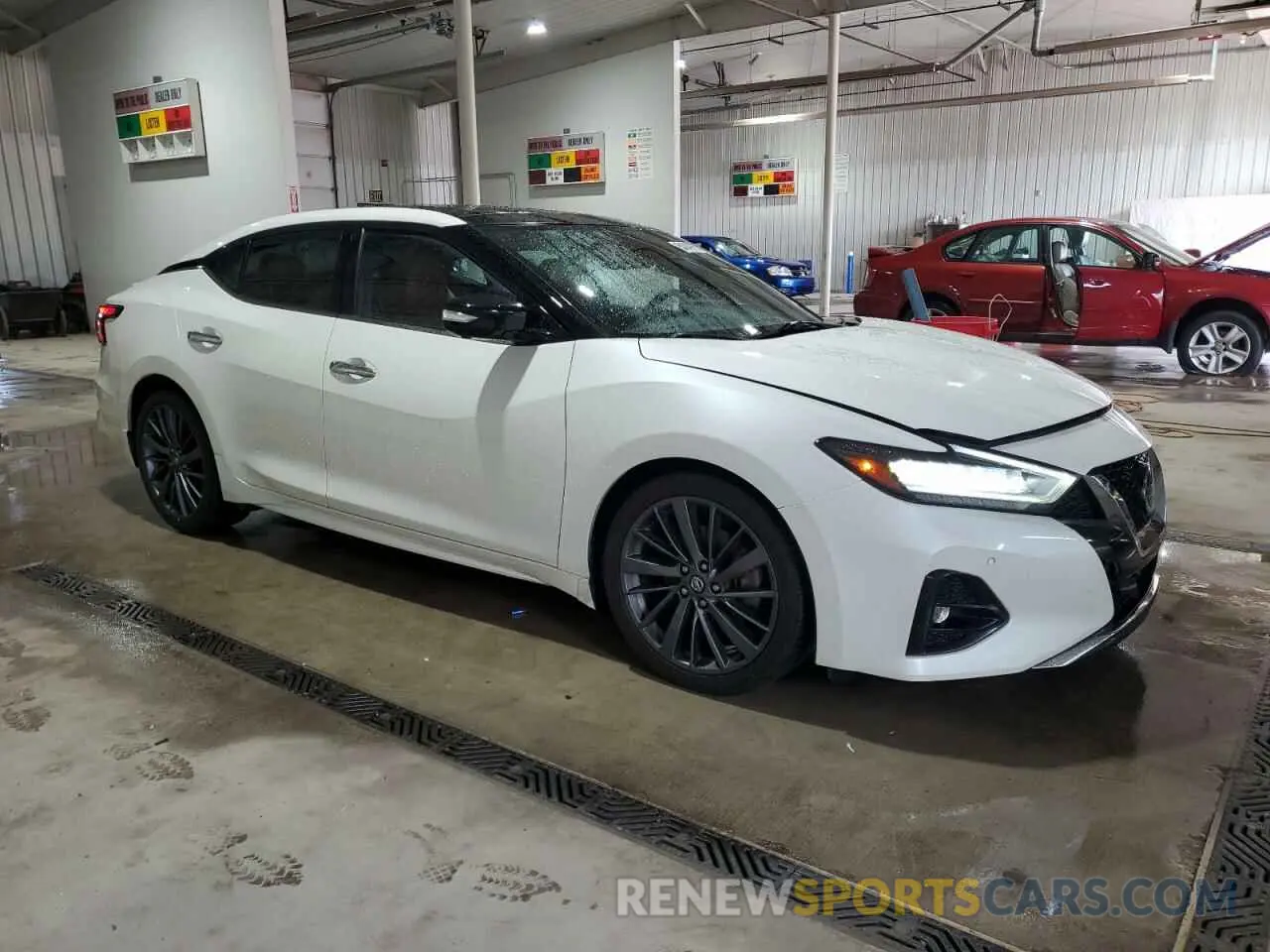 4 fotografías del automóvil dañado 1N4AA6FV3LC362999 NISSAN MAXIMA 2020