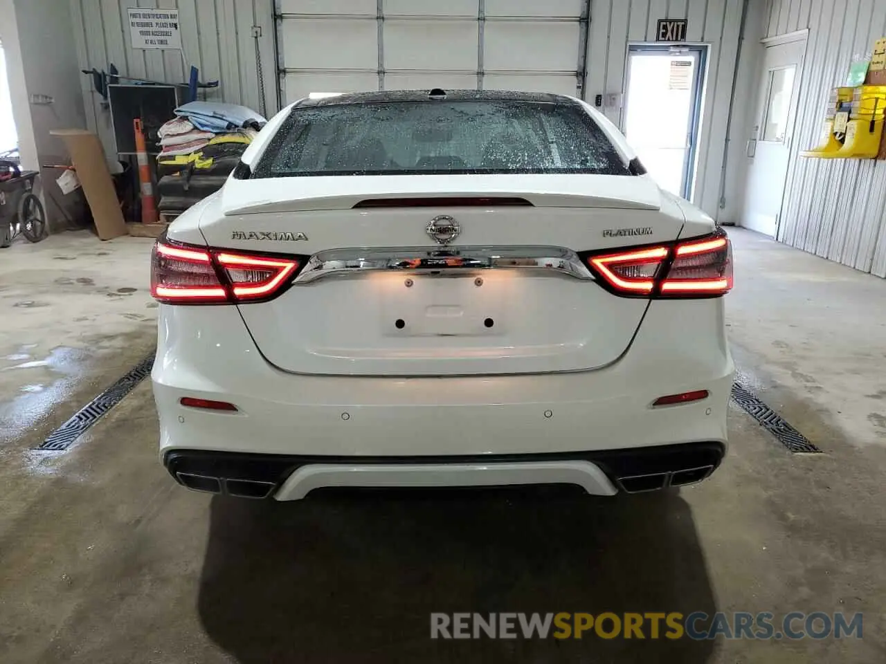 6 fotografías del automóvil dañado 1N4AA6FV3LC362999 NISSAN MAXIMA 2020