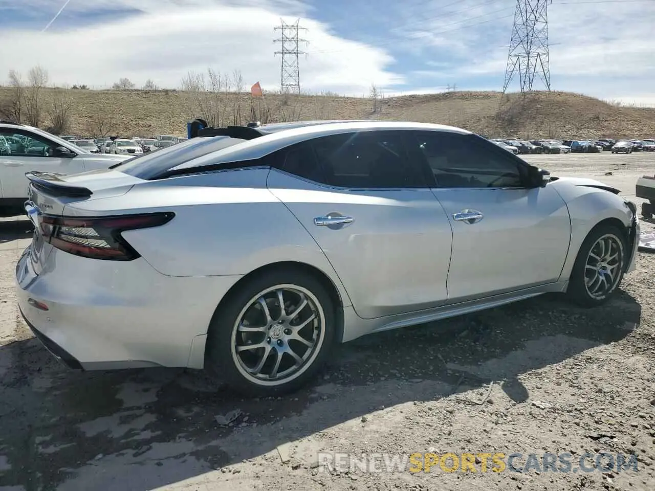 3 fotografías del automóvil dañado 1N4AA6FV3LC379589 NISSAN MAXIMA 2020